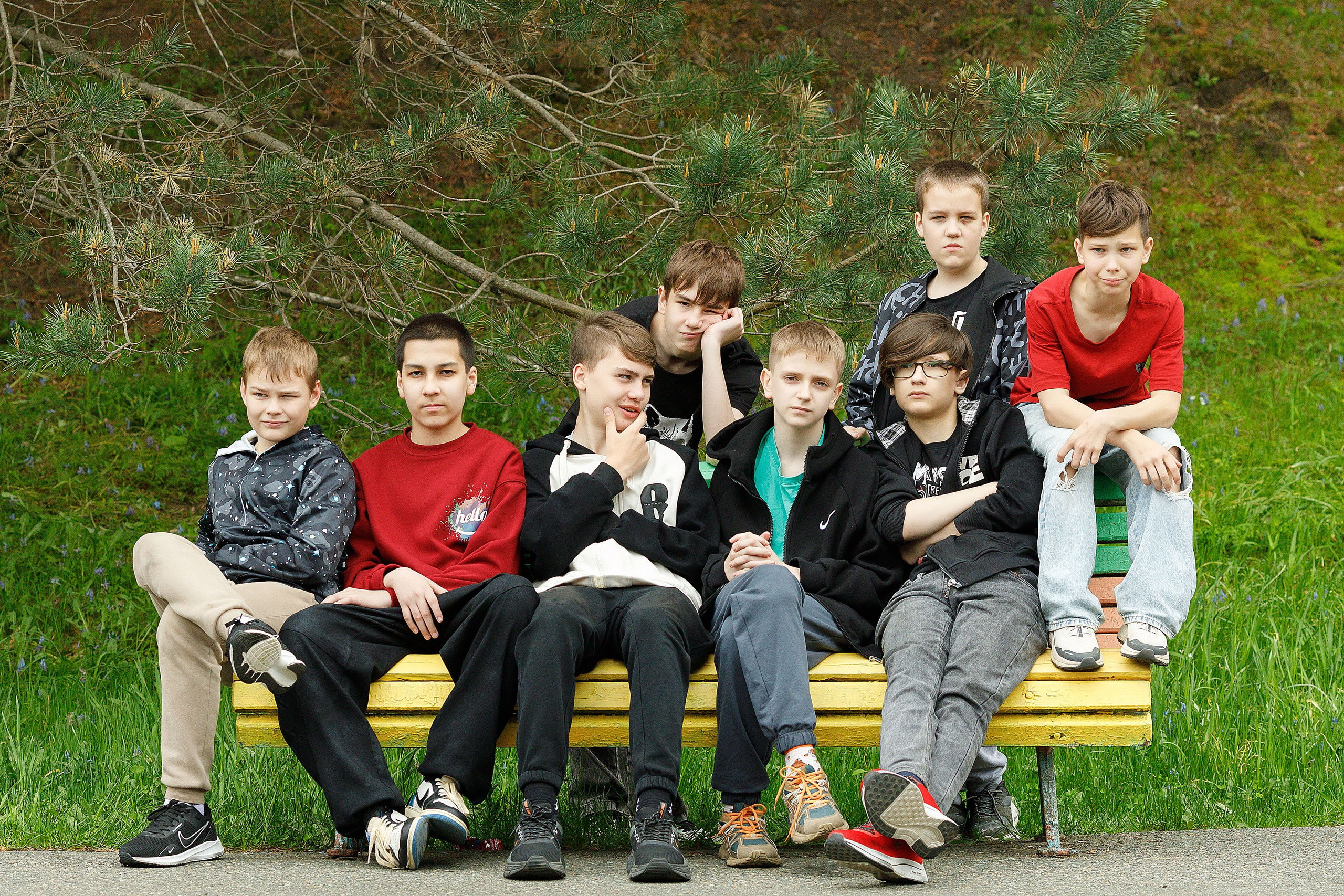 Выезд в лагерь 6 А. Photoalbum-vl.ru