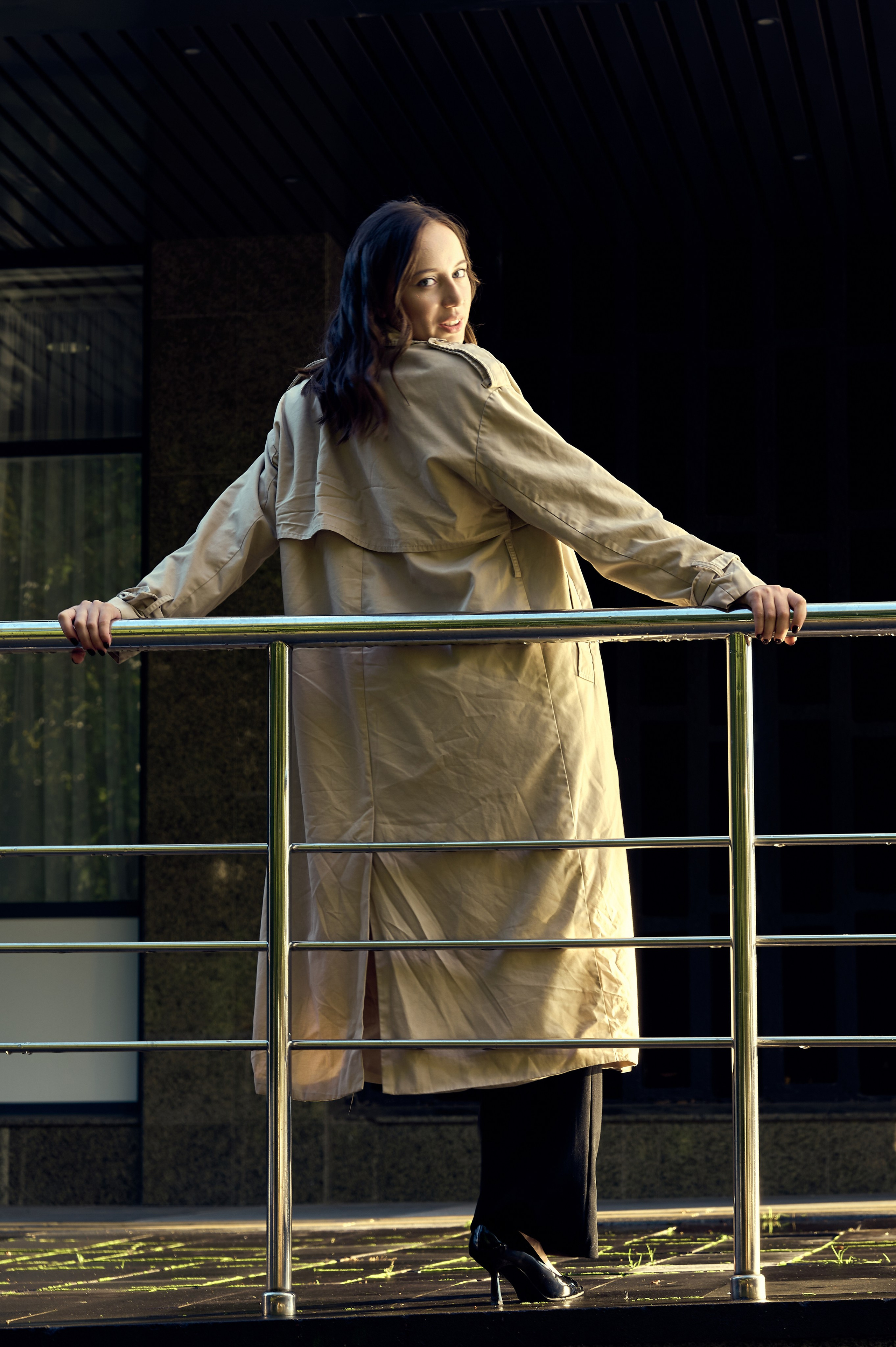 Городская прогулка с прекрасной Аленой. Портретный фотограф в Краснодаре Евгений Карпов