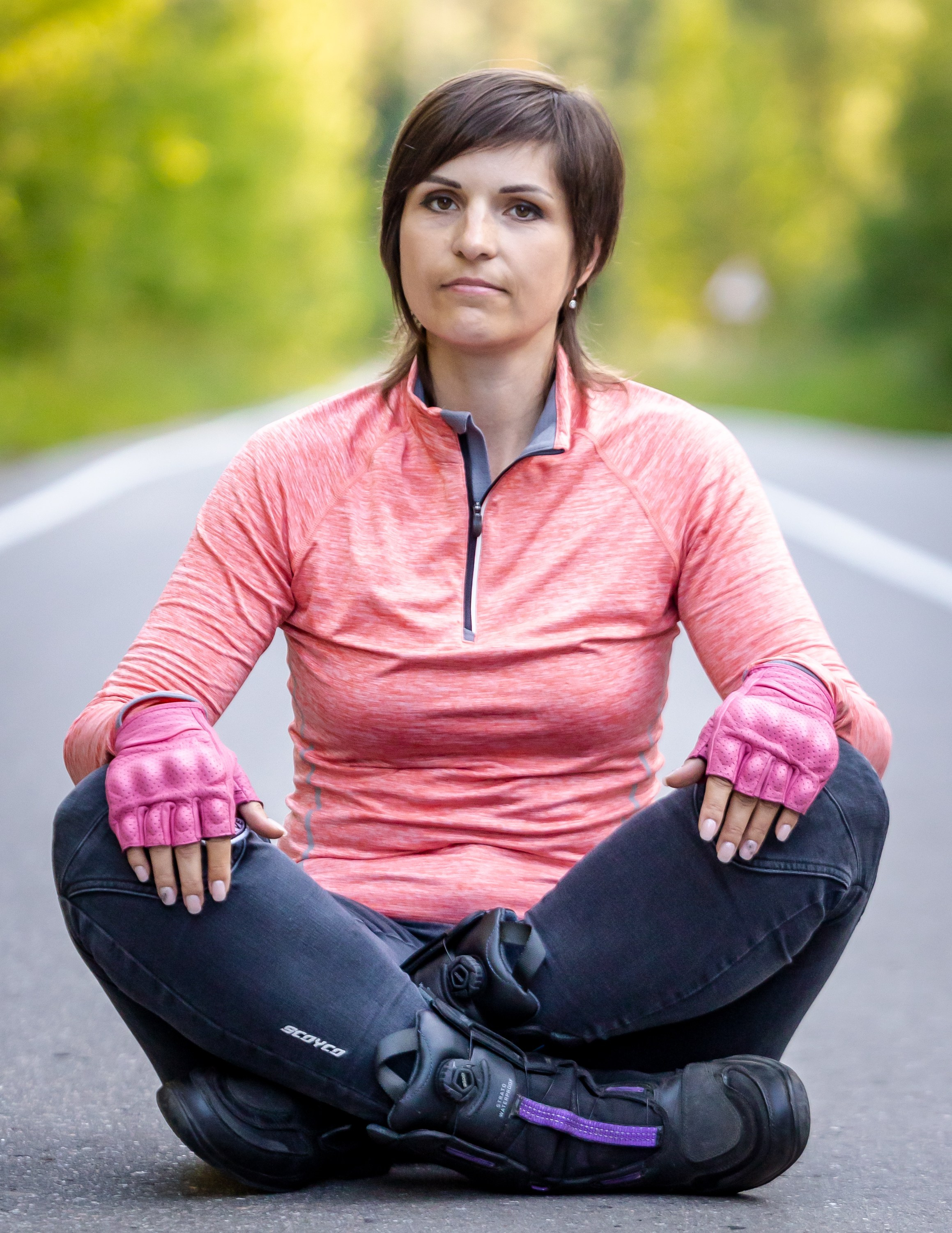 Татьяна. Фотосет в дороге. Фотограф Владимир Охрименко