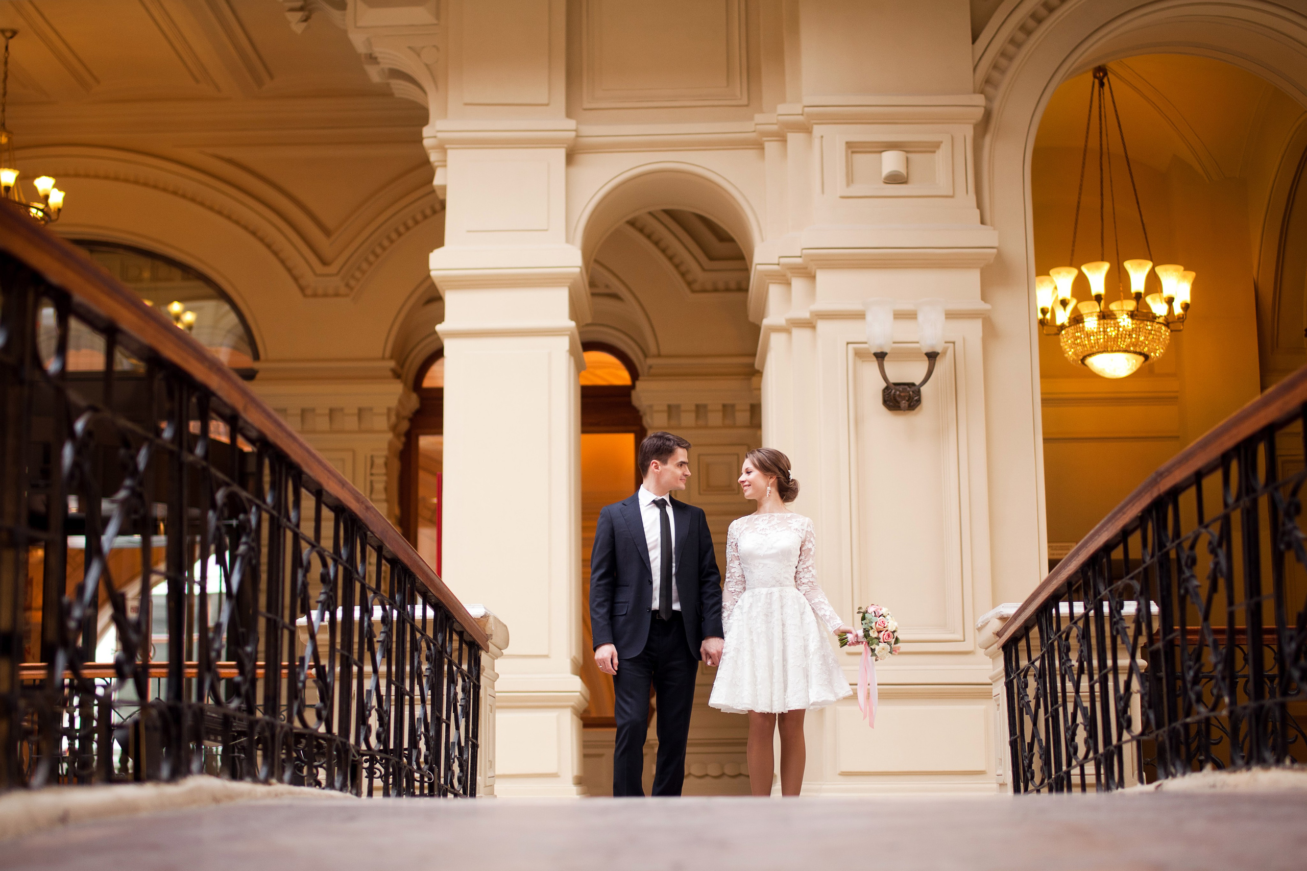 Владимир и Марина Грибоедовский ЗАГС. Семейный и свадебный фотограф Москва Канделаки Ольга