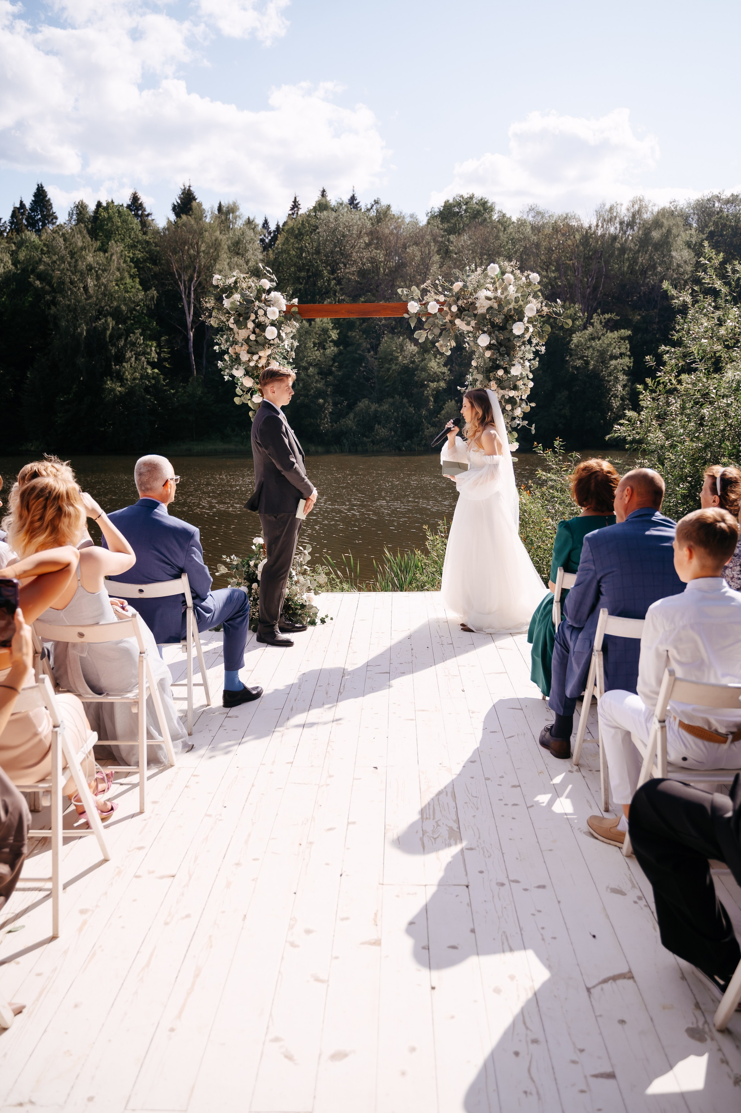 Свадьба загородом в Москве