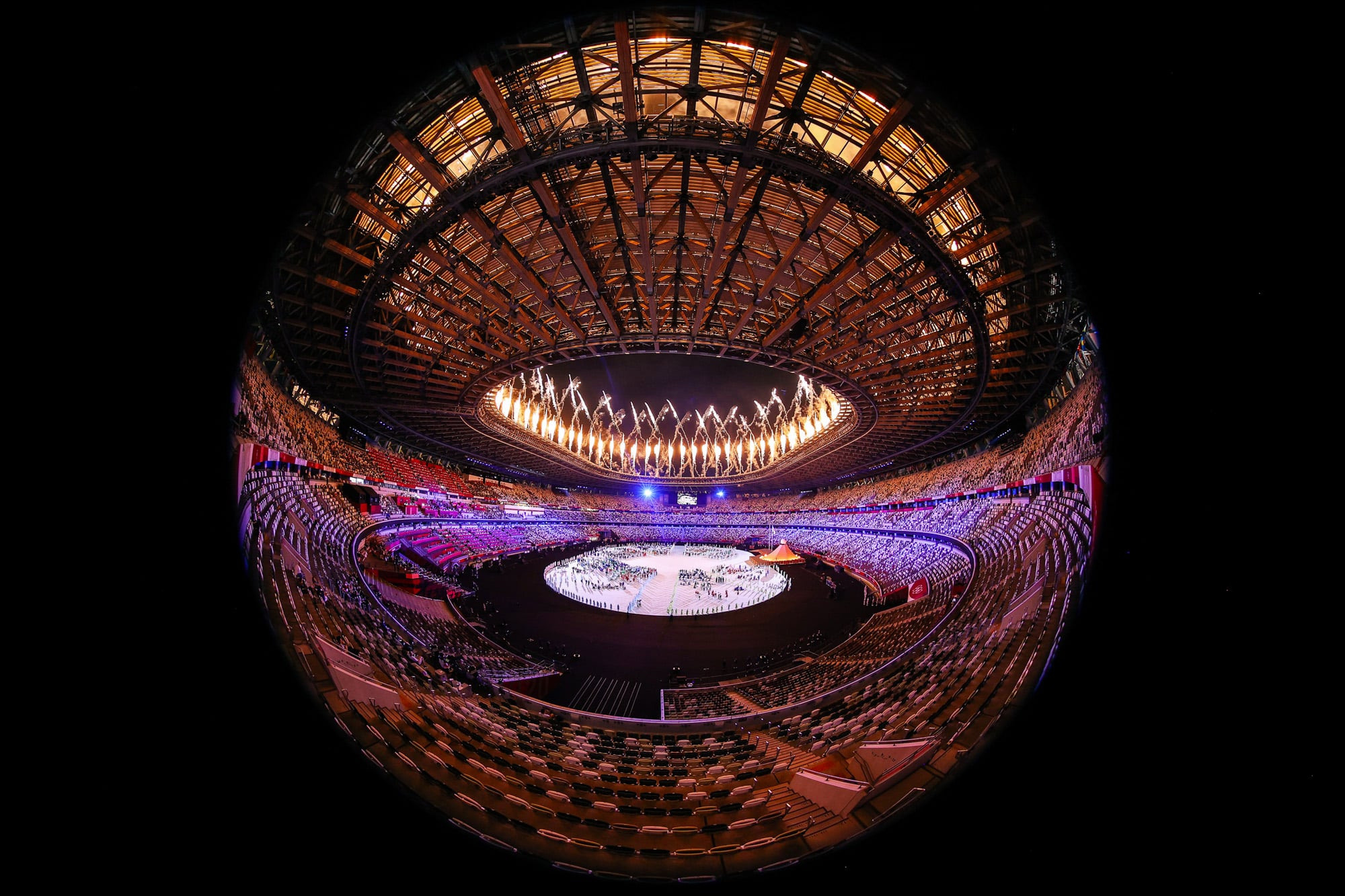 Открытие олимпийских игр Токио