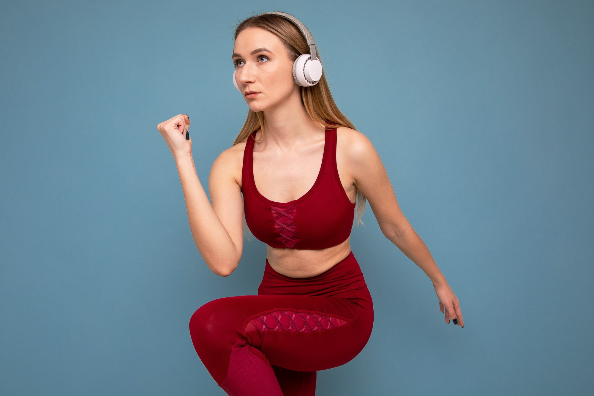 Спортивная съемка в студии