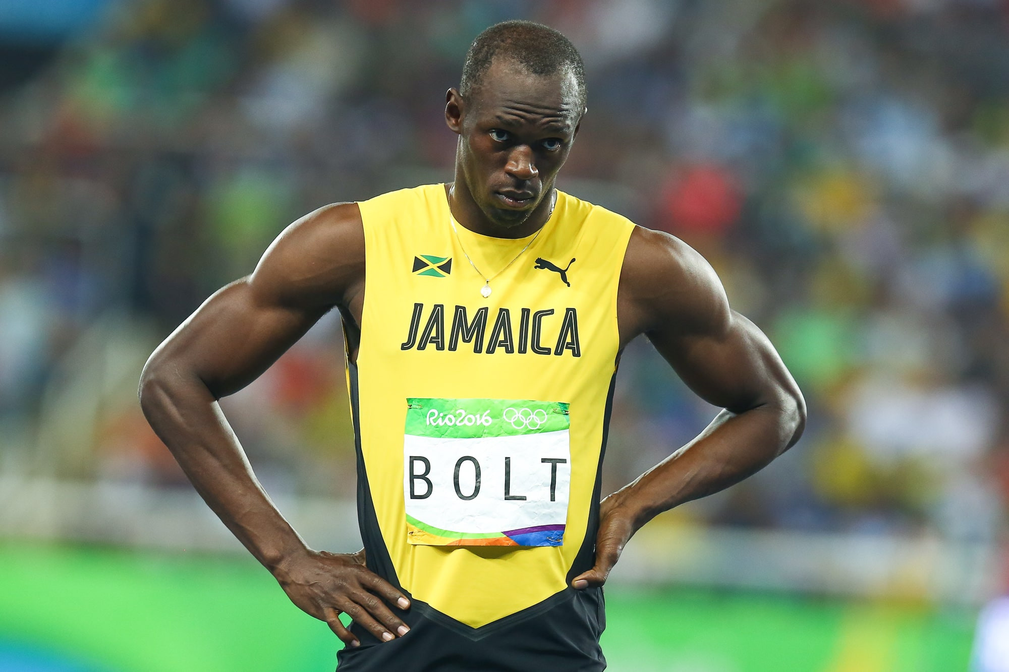 Восьмикратный олимпийский чемпион Усэйн Болт