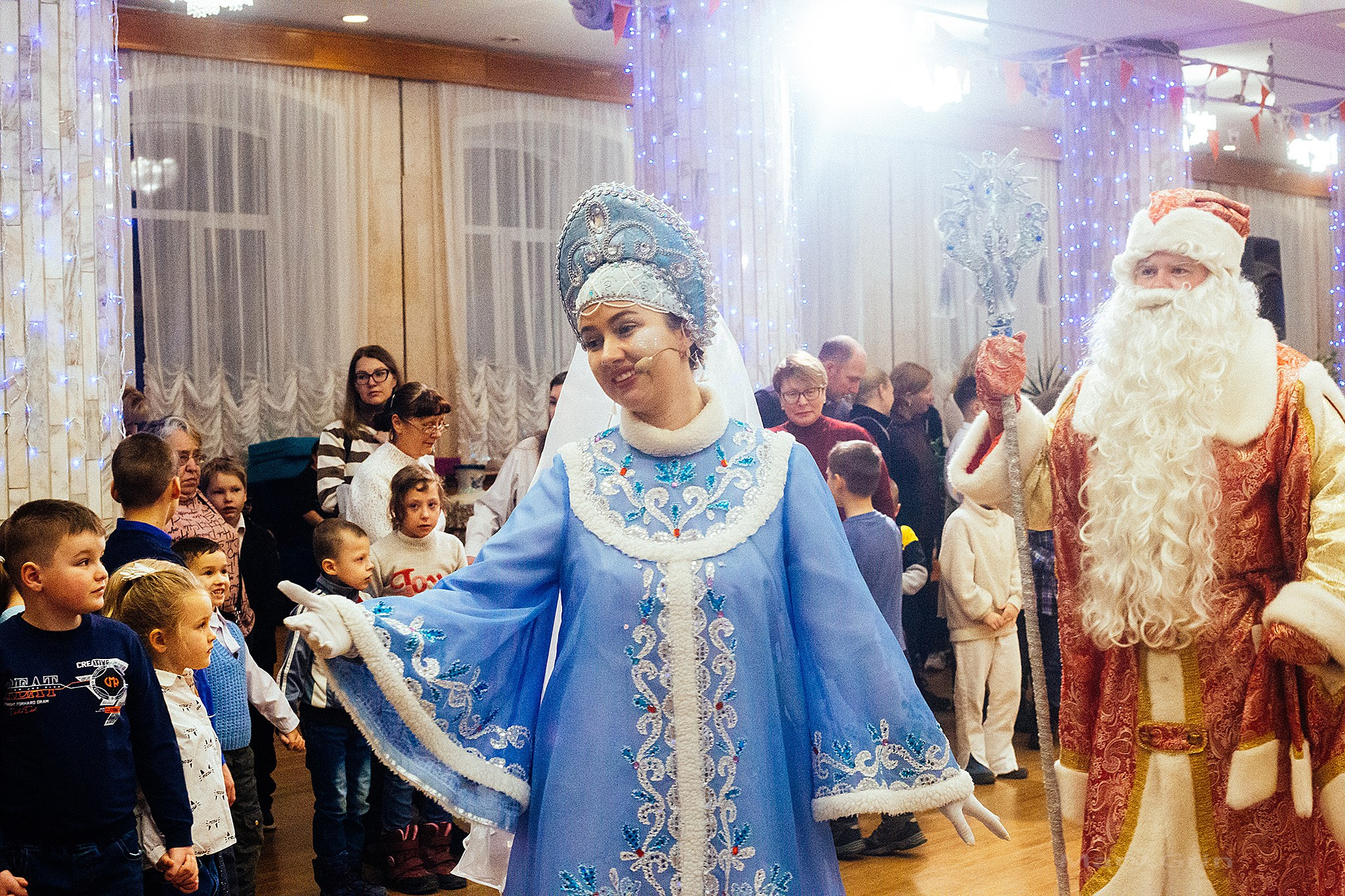 Ёлка в кукольном театре. Детский и семейный фотограф, фотограф мероприятий Нижний Новгород