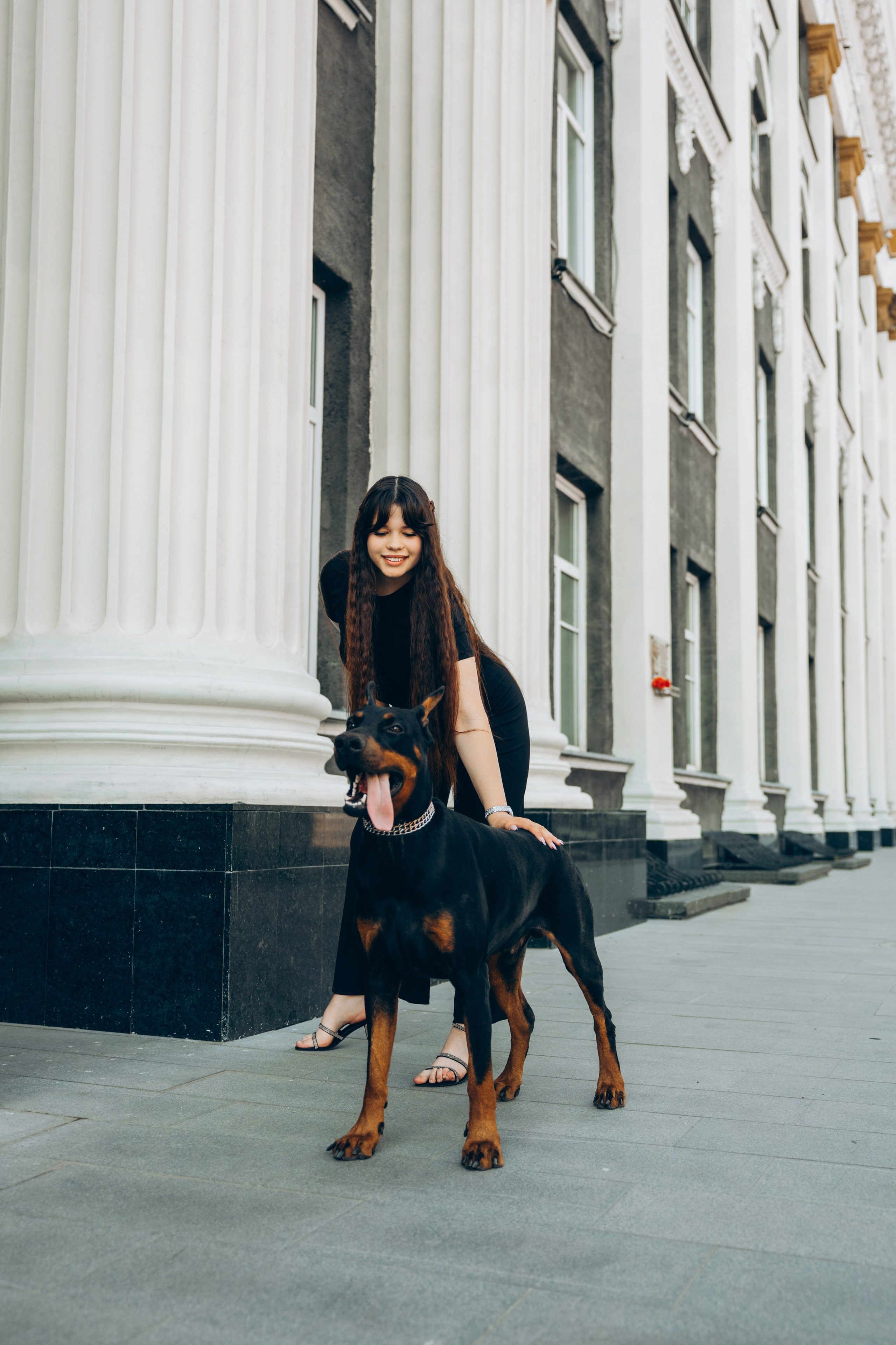 Фотосессия с доберманом. Свадебный, семейный фотограф в Иркутске Светлана Макаричева