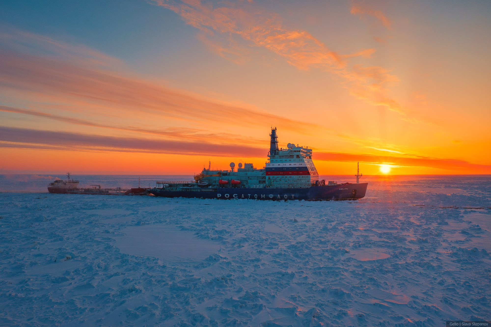 Ледоколы. Фотограф Слава Степанов, Gelio