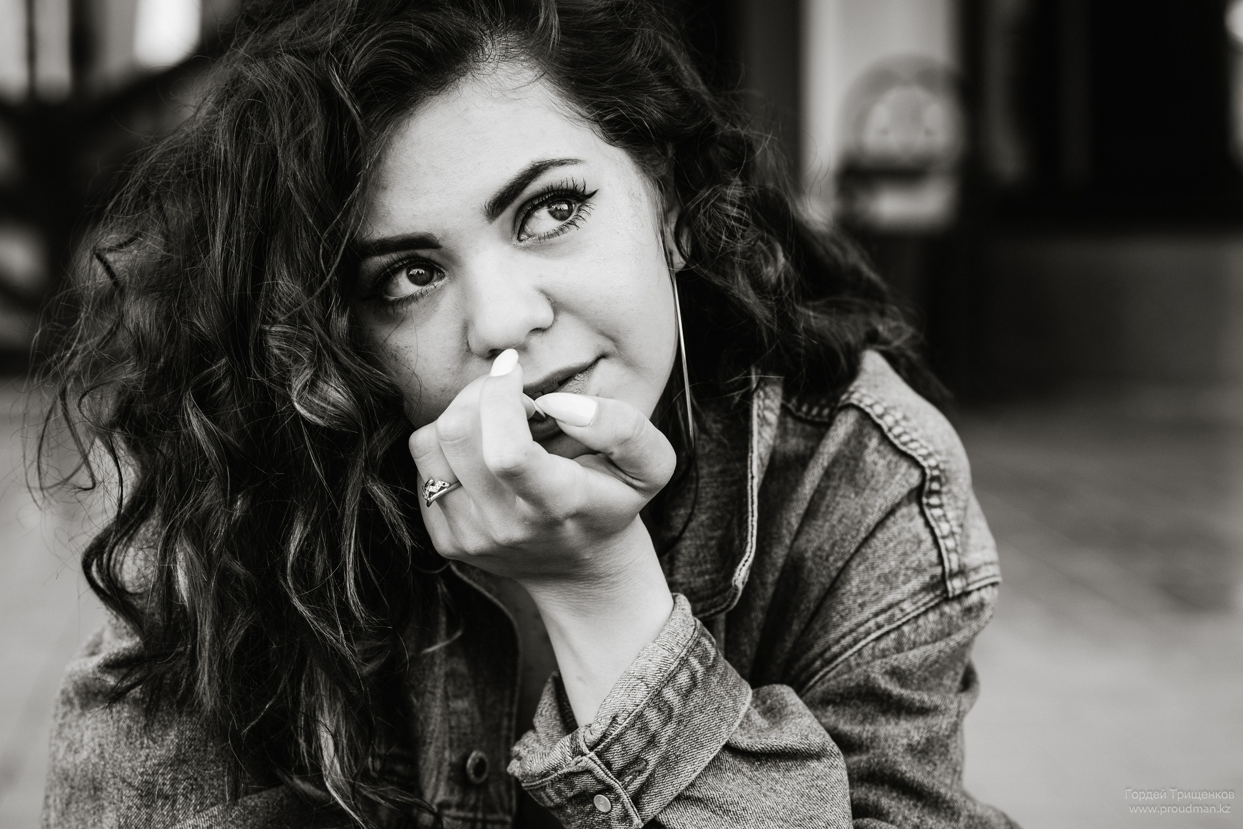 чб, черно-белое фото, портрет