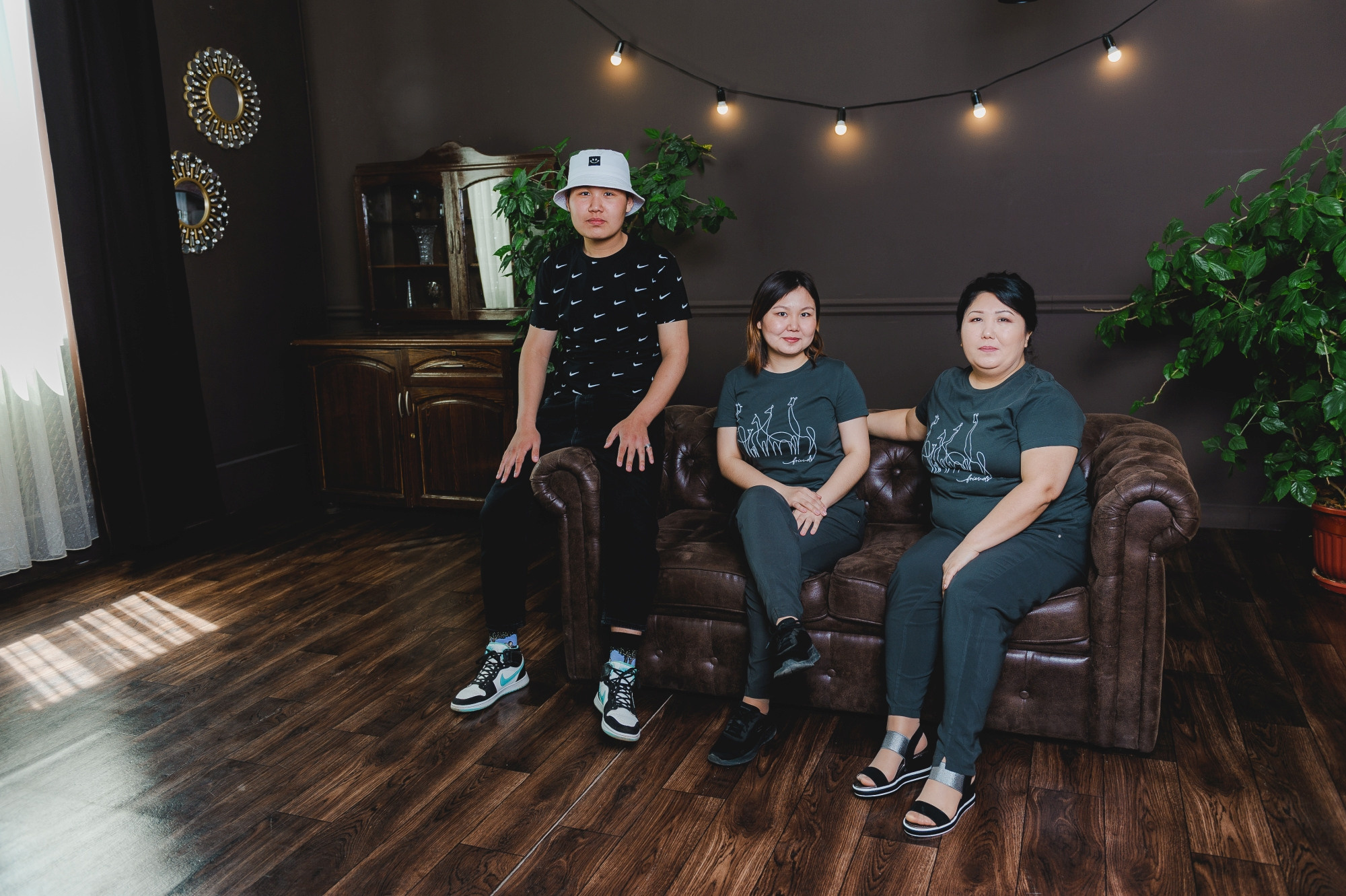 Семейная фотосессия в фотостудии