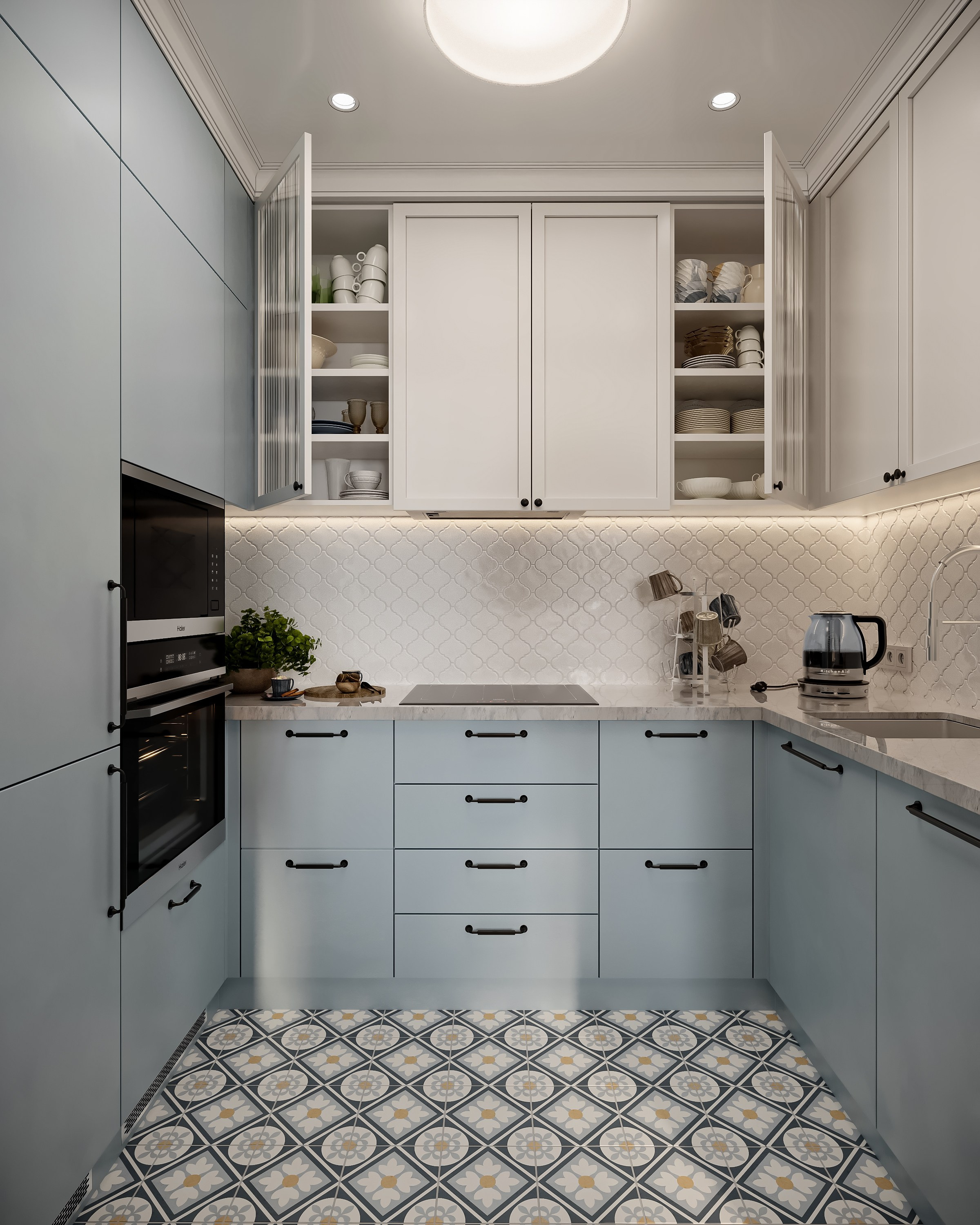 СПб квартира 63 м². 3Д-Визуализация Наталья Макогонова