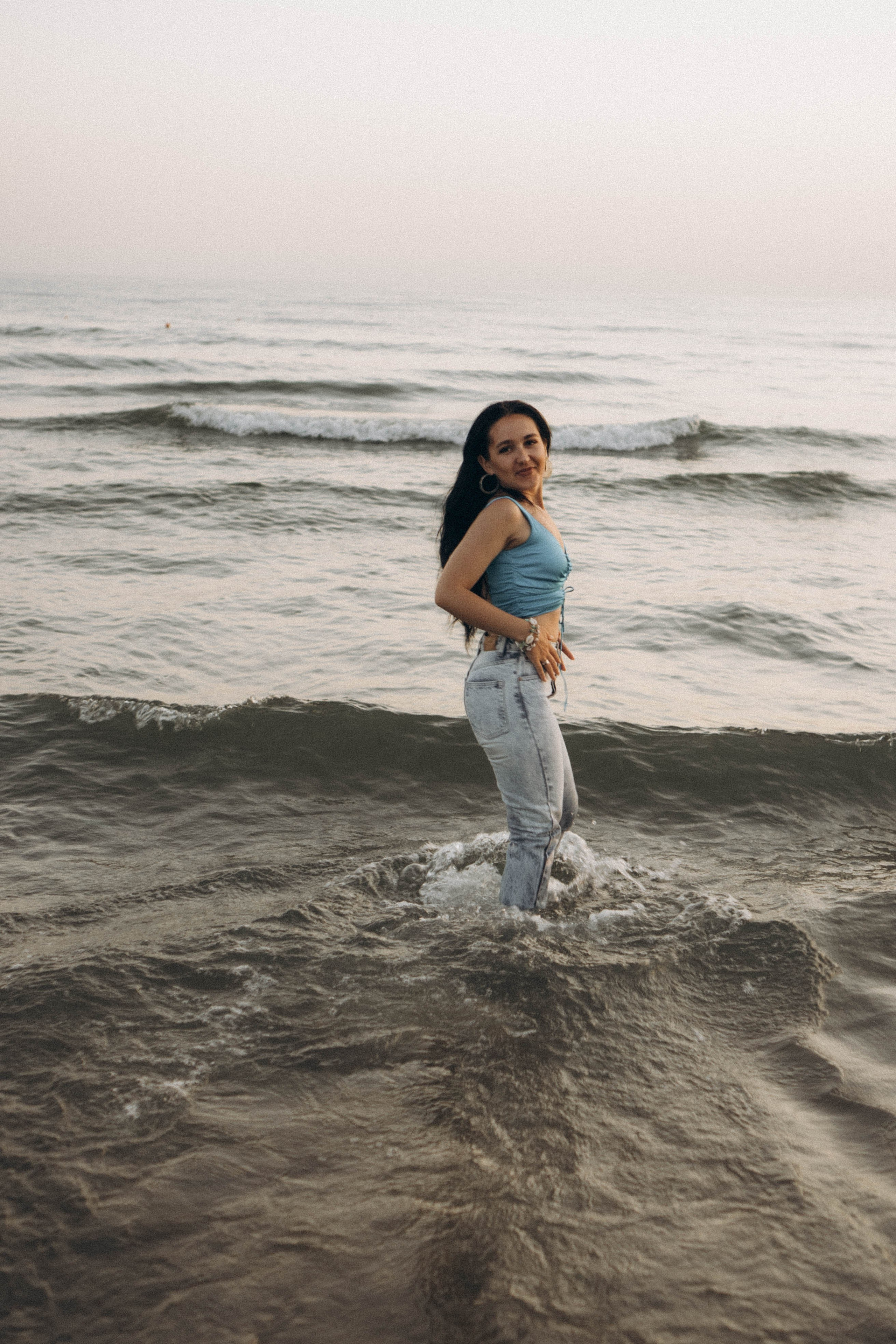 Июльский вечер на берегу черного моря. Профессиональный фотограф, Санкт-Петербург — Виктория Богомолова