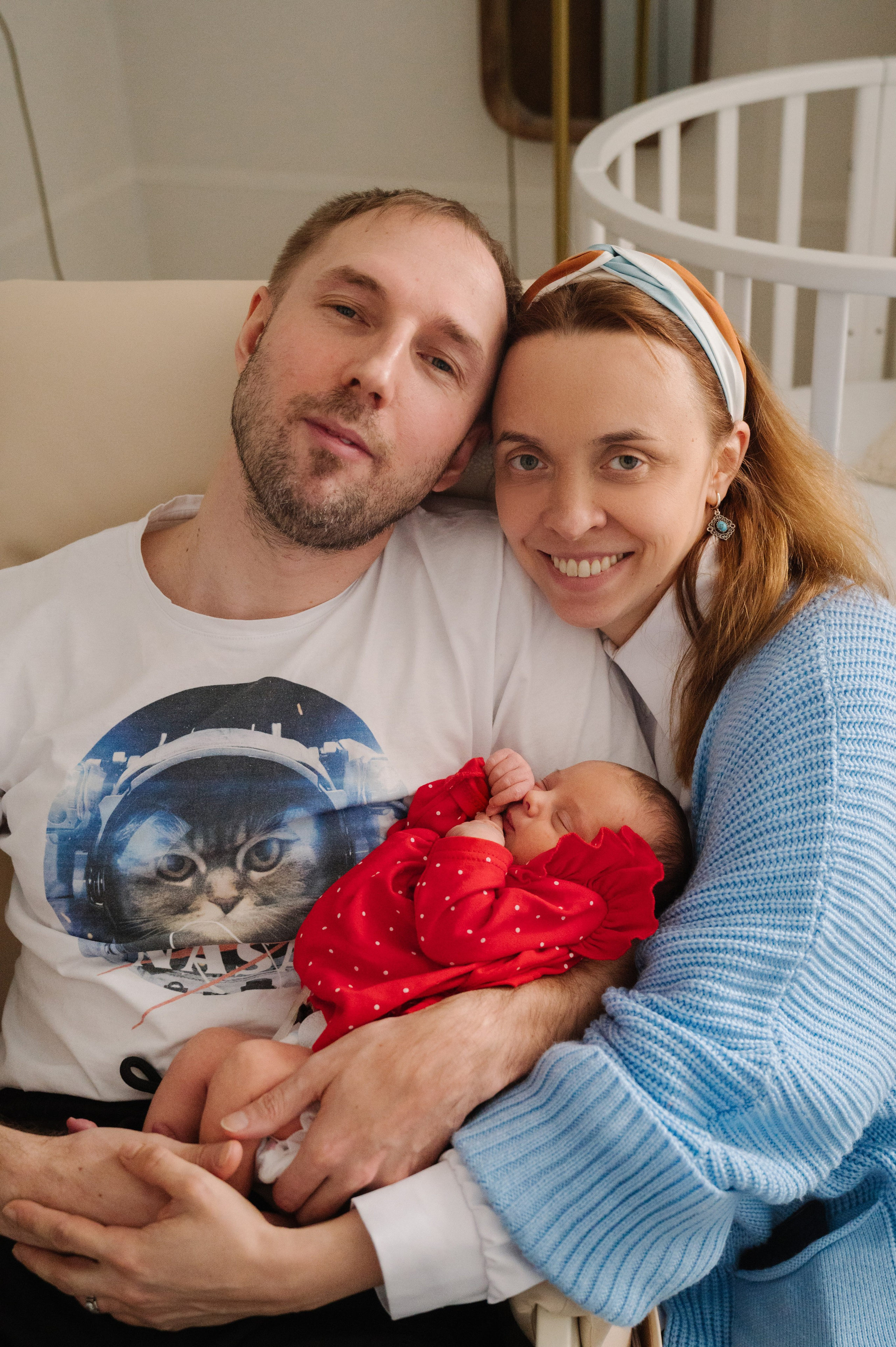 Выписка Алисии МД Лахта. Фотограф на роды СПБ Юлия Герасимова