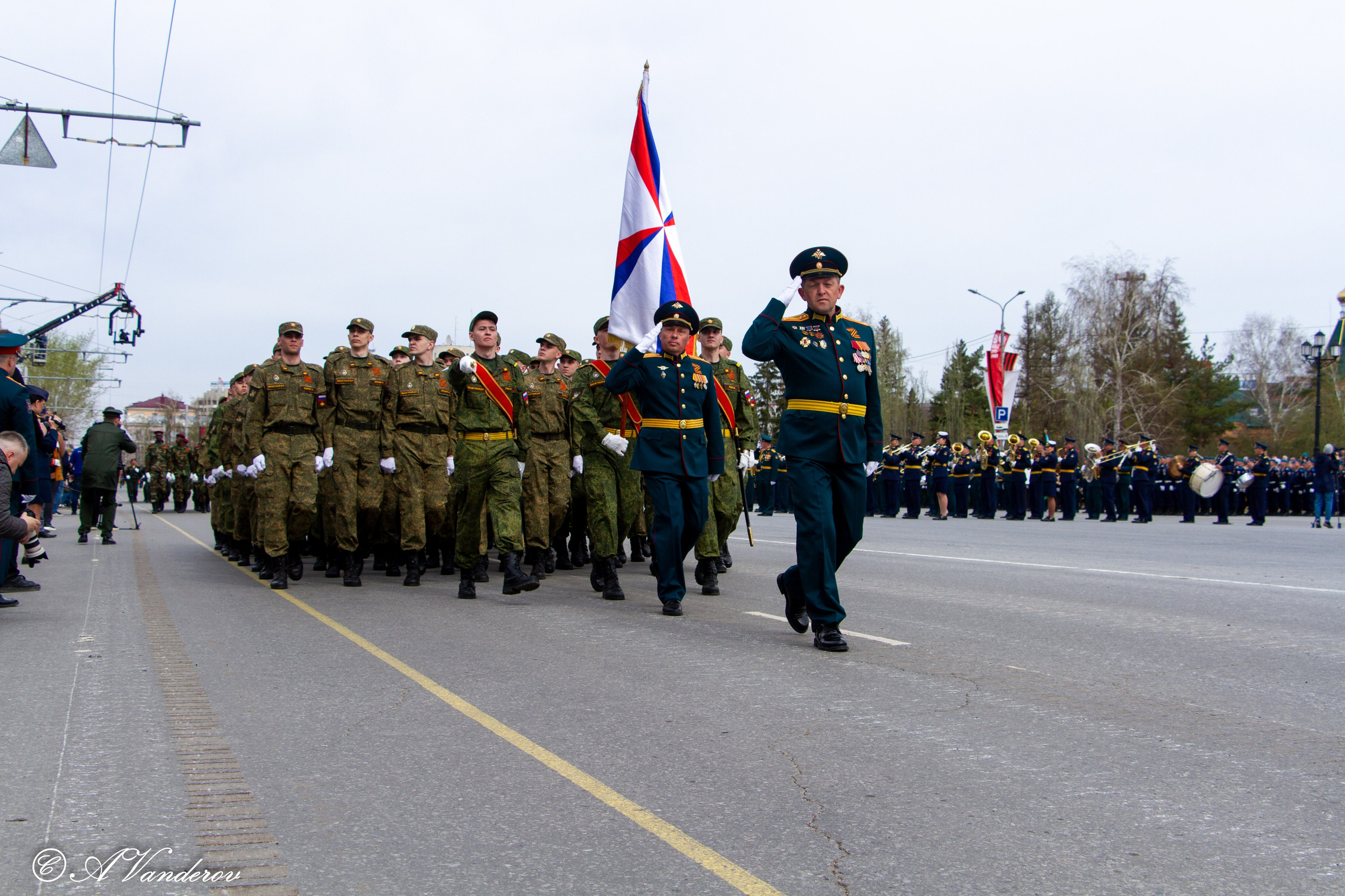 Парад Победы Омск 2024. Фотограф Омск | Александр Вандеров