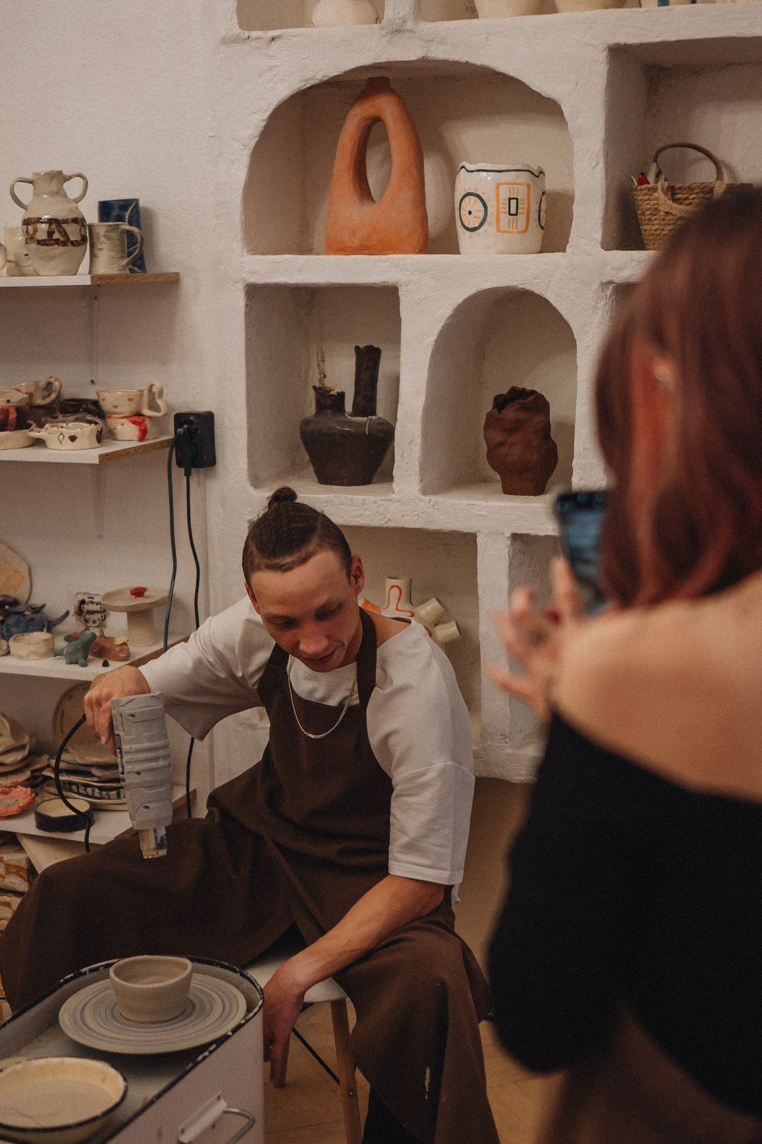 СВИДАНИЕ В ГОНЧАРНОЙ МАСТЕРСКОЙ. Профессиональный фотограф, Санкт-Петербург — Виктория Богомолова