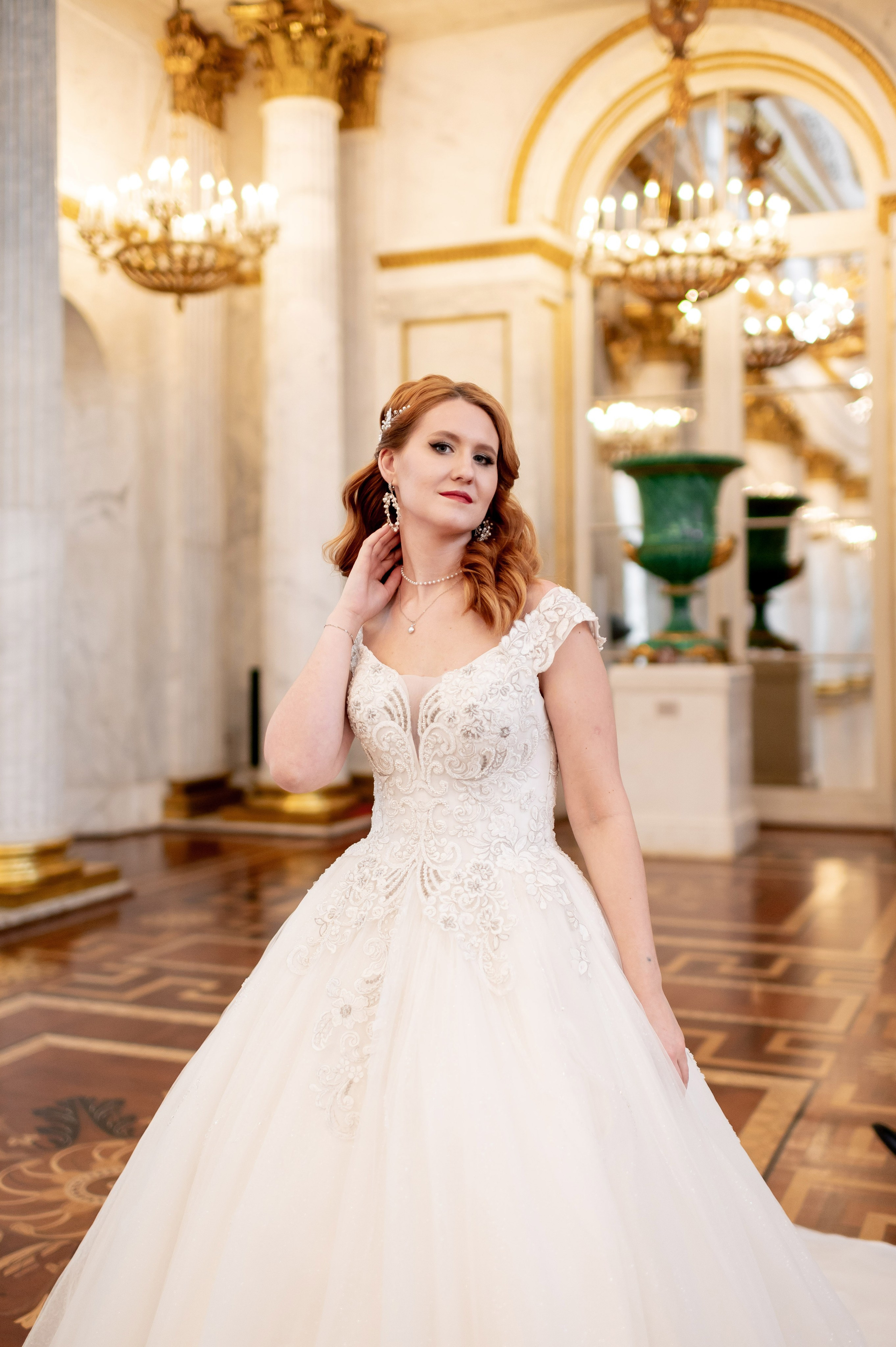 Екатерина и Алексей (свадебная фотосессия в Эрмитаже и Первом Дворце Бракосочетания на Английской набережной 28). Портретный, семейный и свадебный фотограф в Санкт-Петербурге и в Пушкине Ширяев Денис