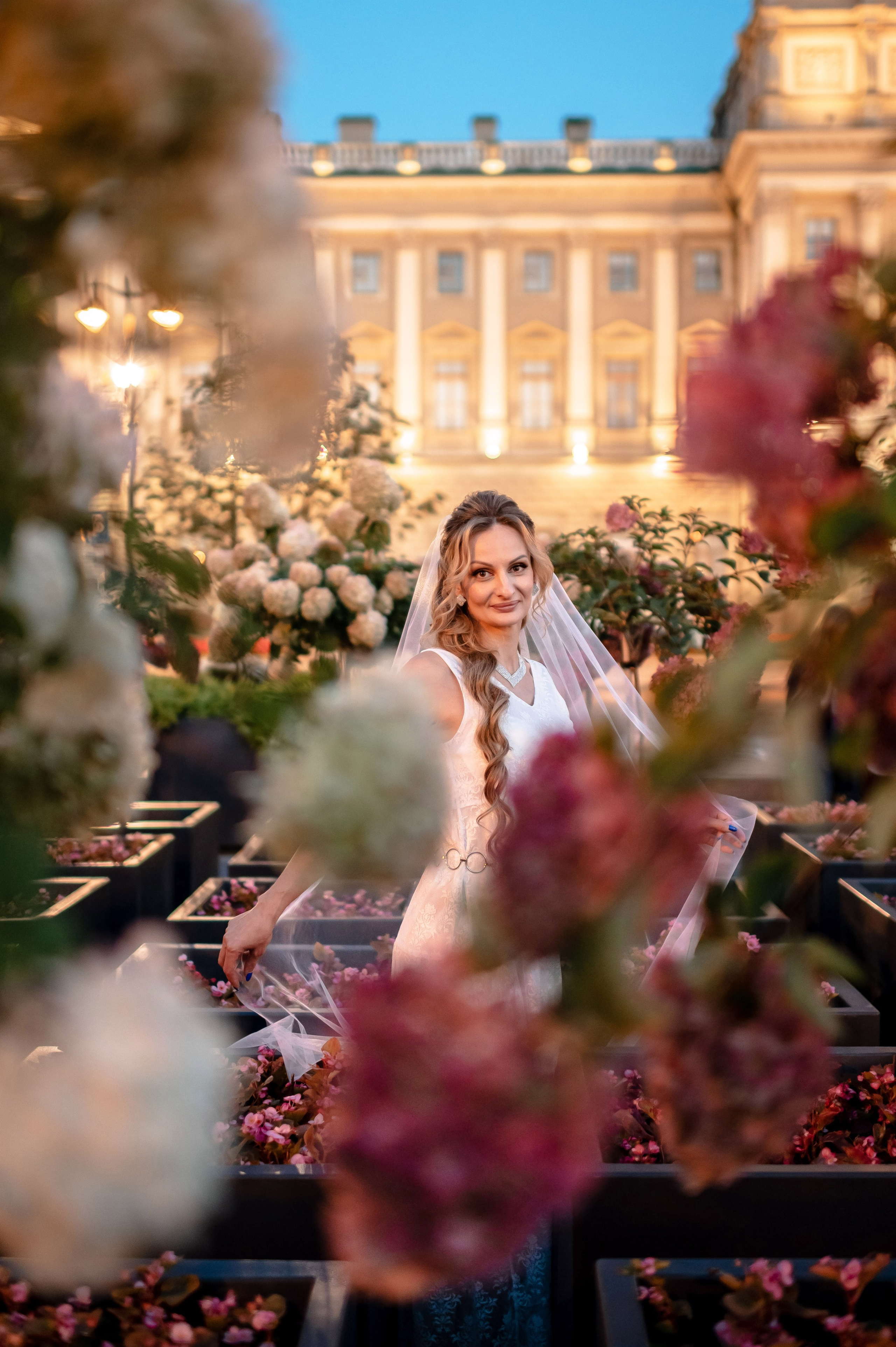 Екатерина и Андрей (свадебная фотосессия в вечернем Петербурге). Портретный, семейный и свадебный фотограф в Санкт-Петербурге и в Пушкине Ширяев Денис