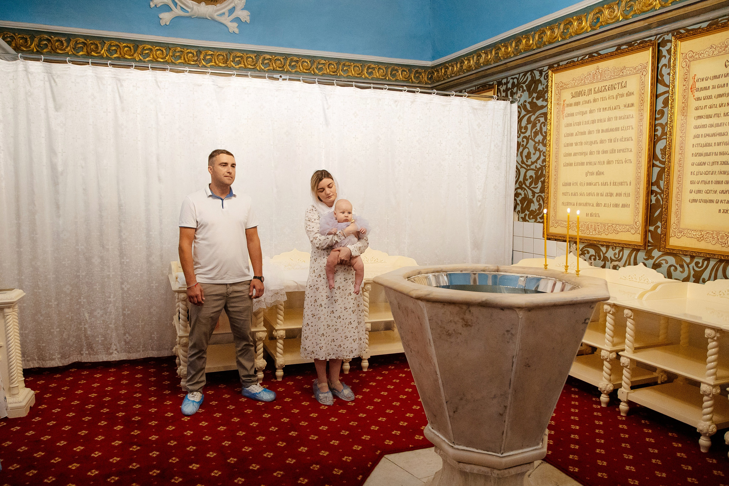 Крещение Полины. Семейный и детский фотограф в Москве Александра Мак