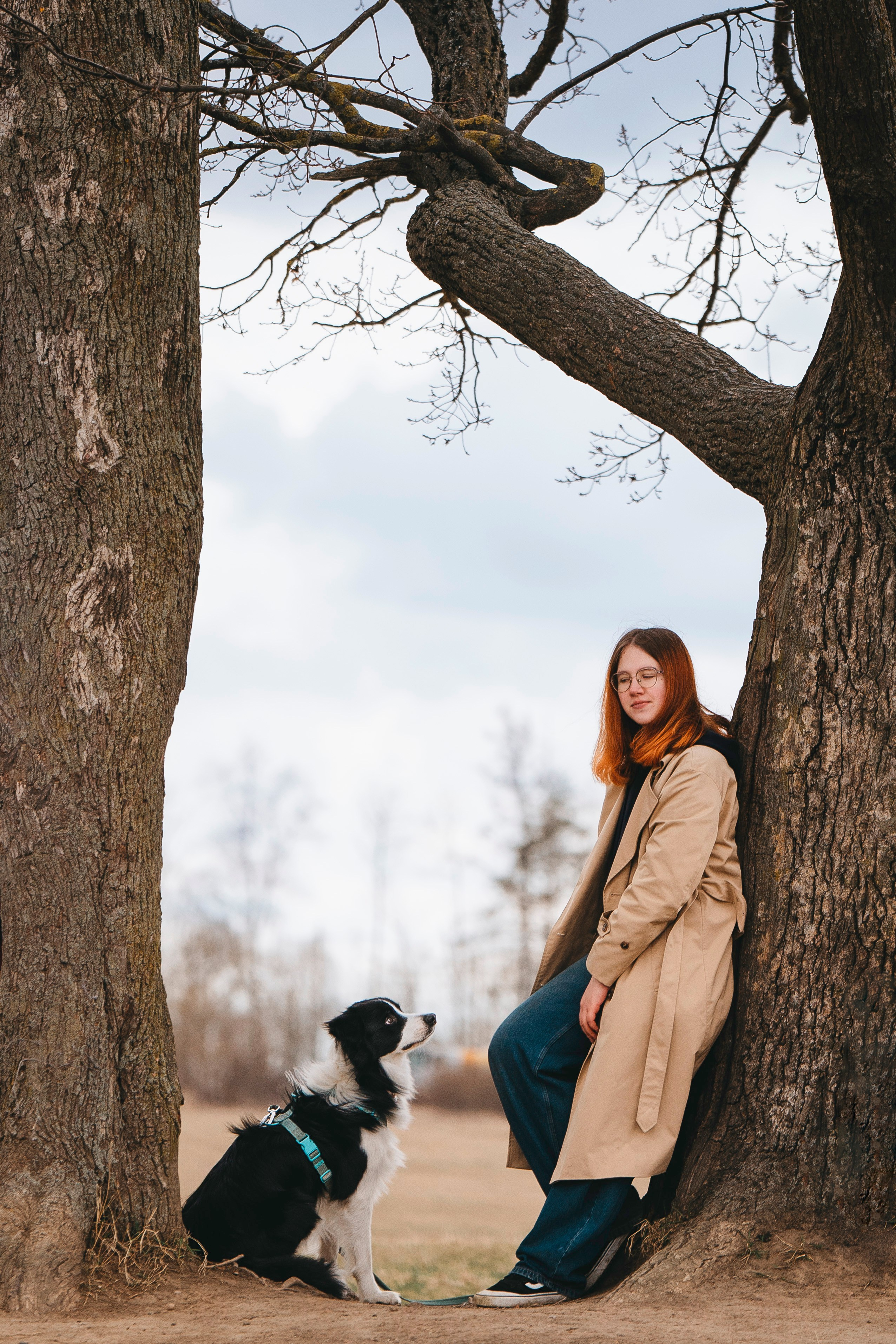 Нил и Алёна. Фотограф анималист в Спб недорого Олеся Майорова