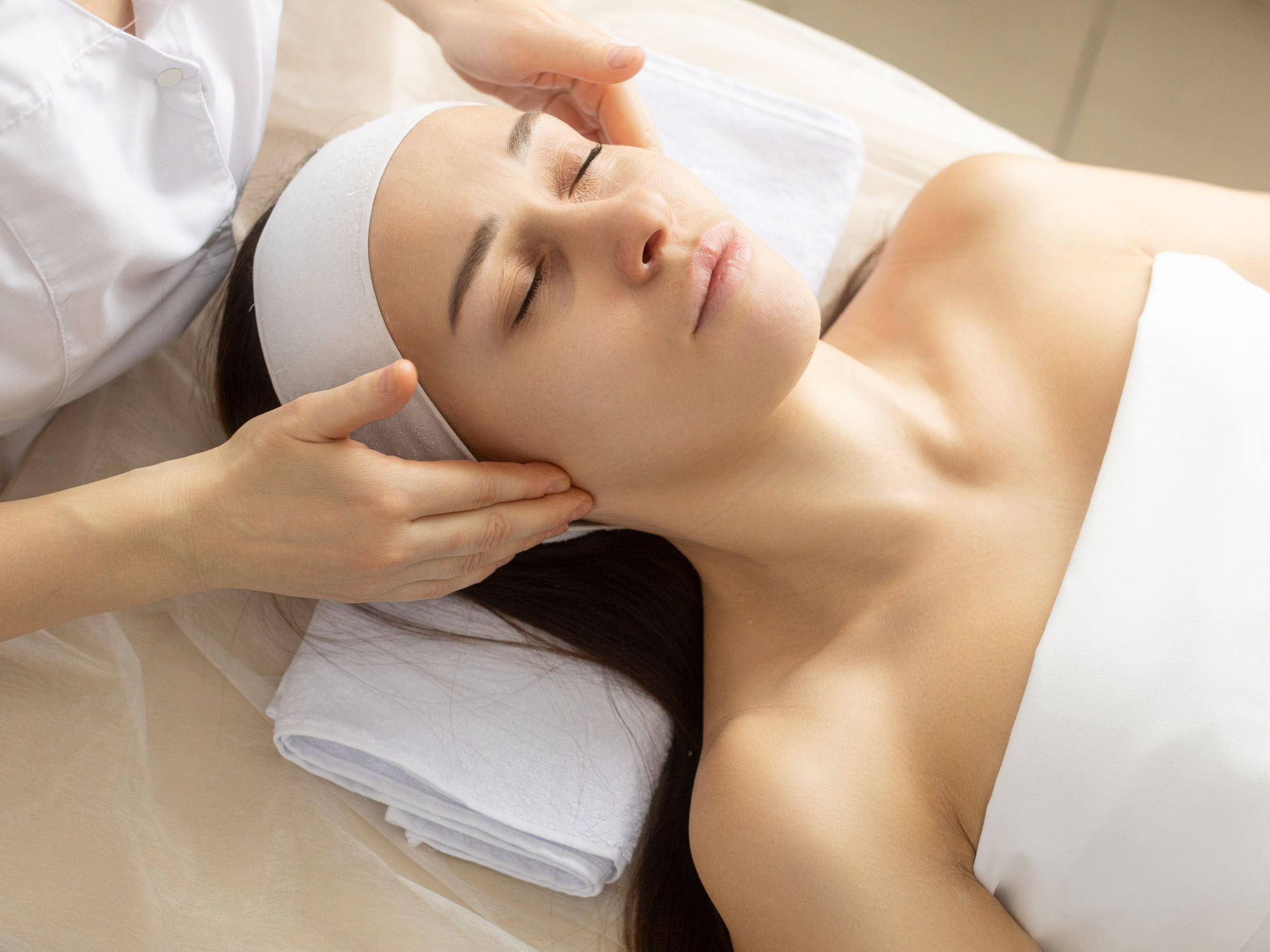 Контент съемка для массажного салона