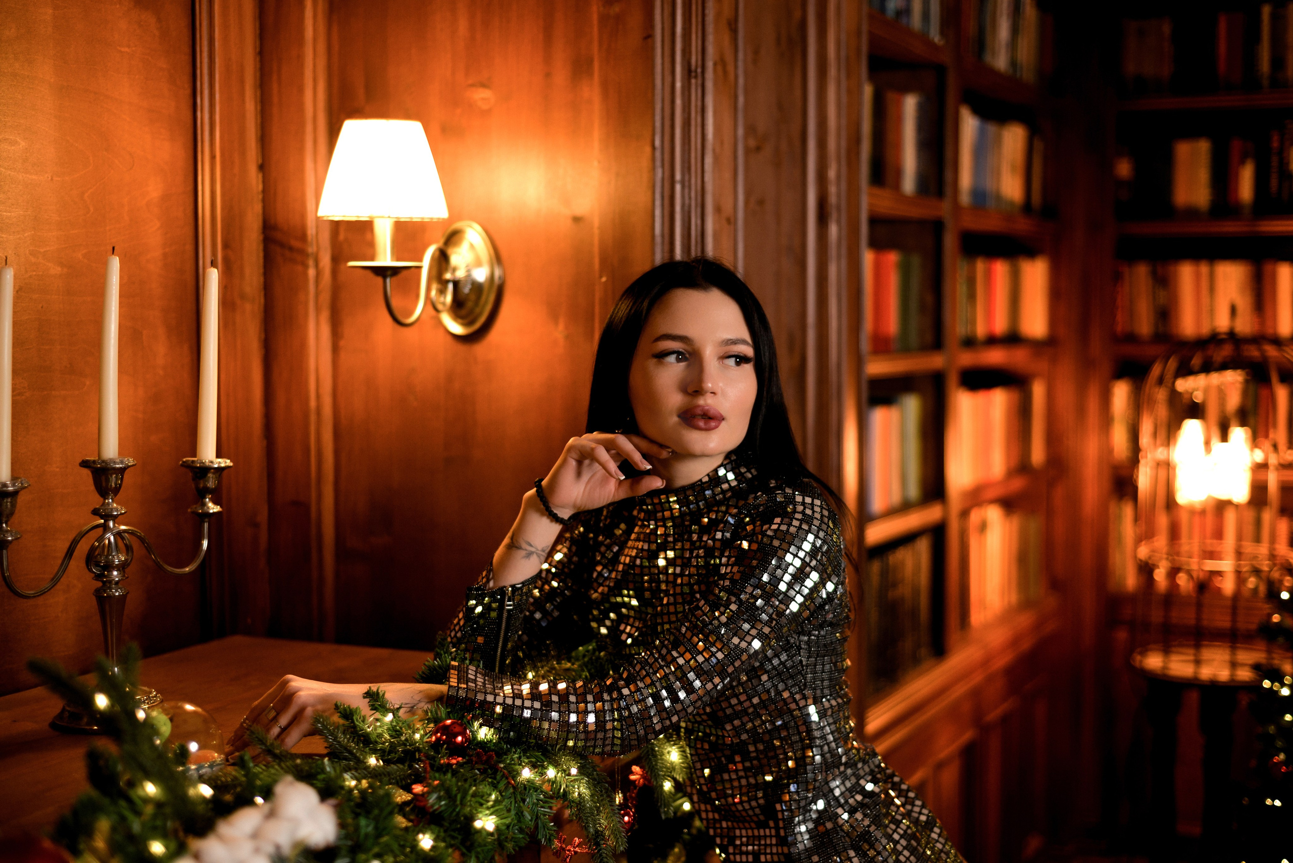 Вика в зале Классика. Семейный и свадебный фотограф Галина Абакумова, фотосессии в Белгороде