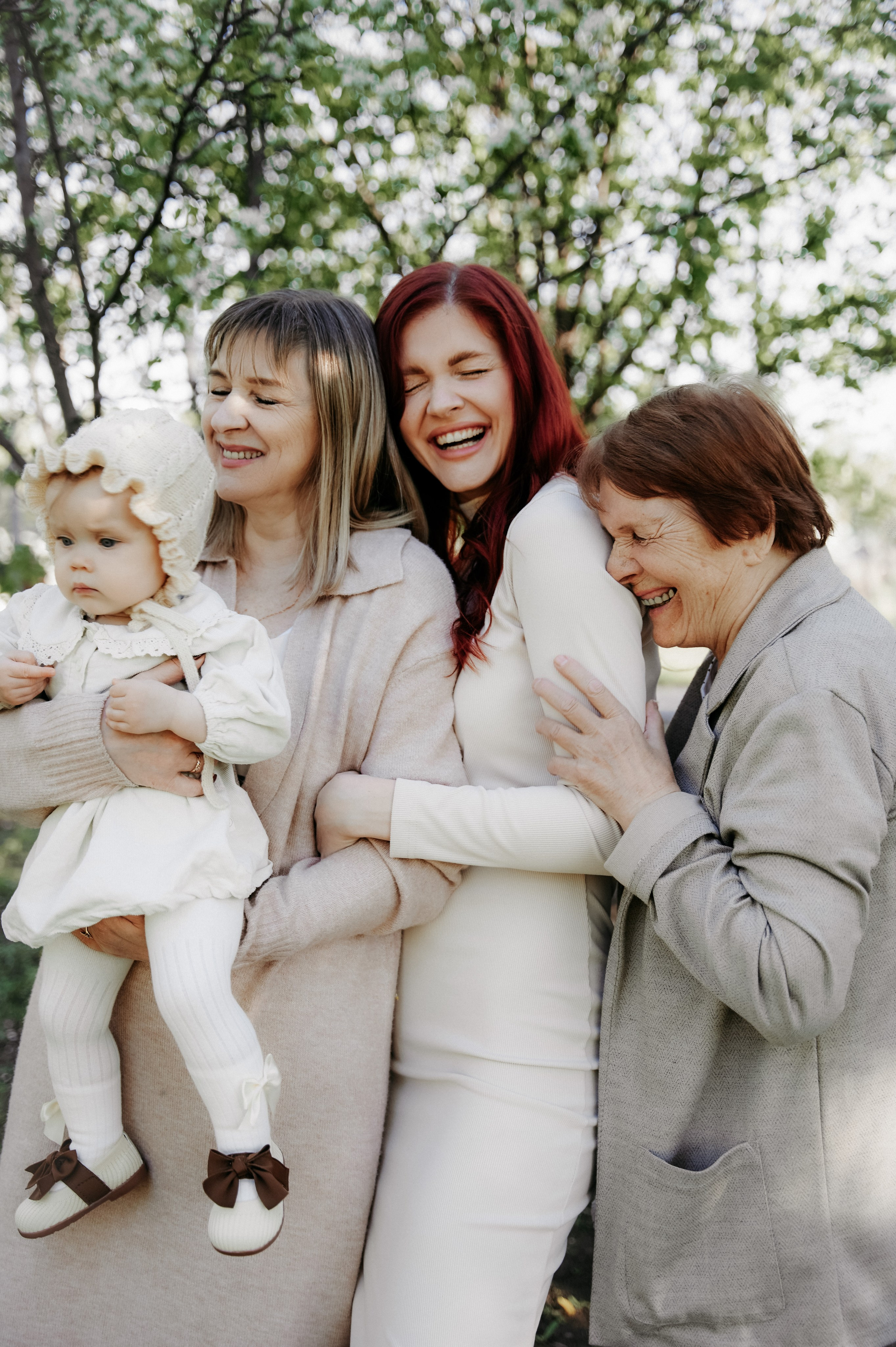 Четыре поколения женщин. Фотограф Регина С