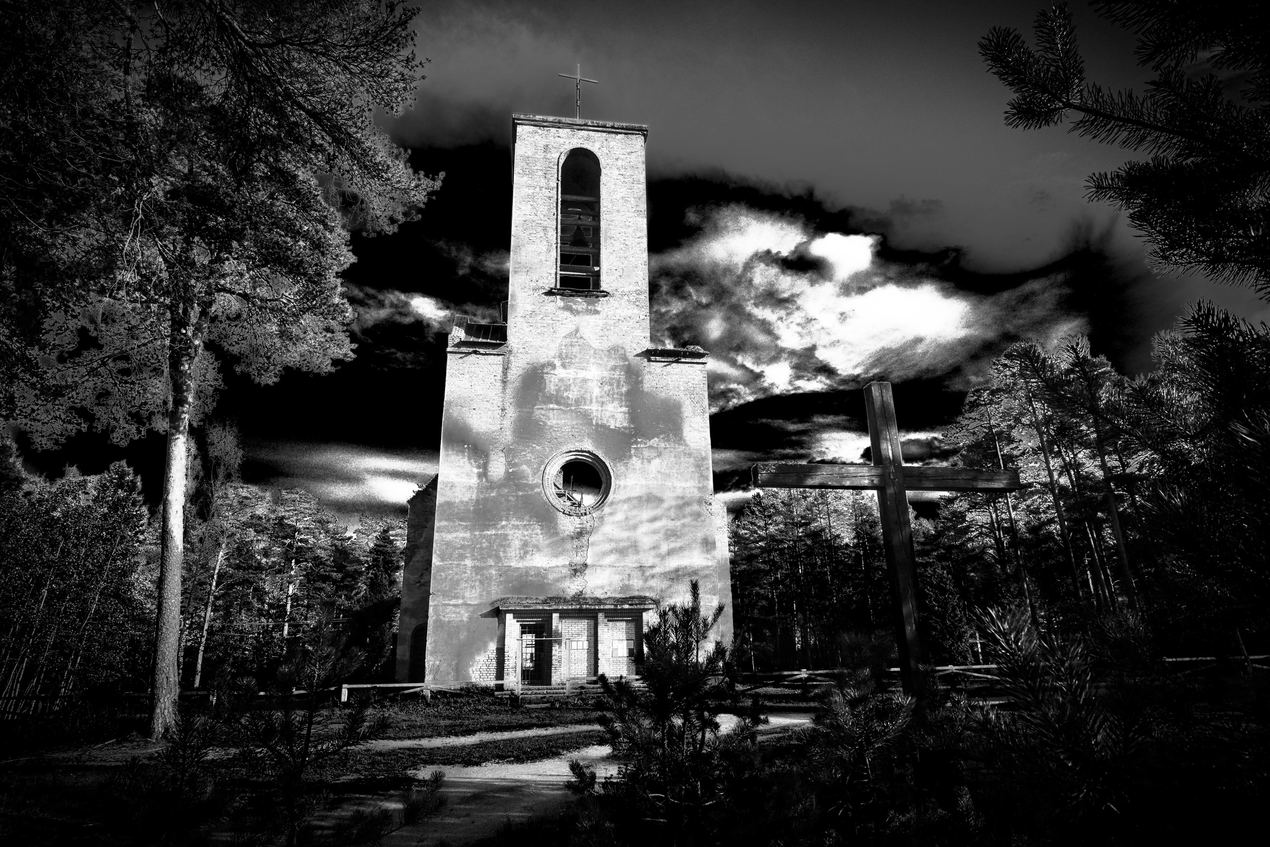 Руины церкви прихода Каннельярви. Мари Линёк-Стельмах Фотохудожник Санкт-Петербург/Урал