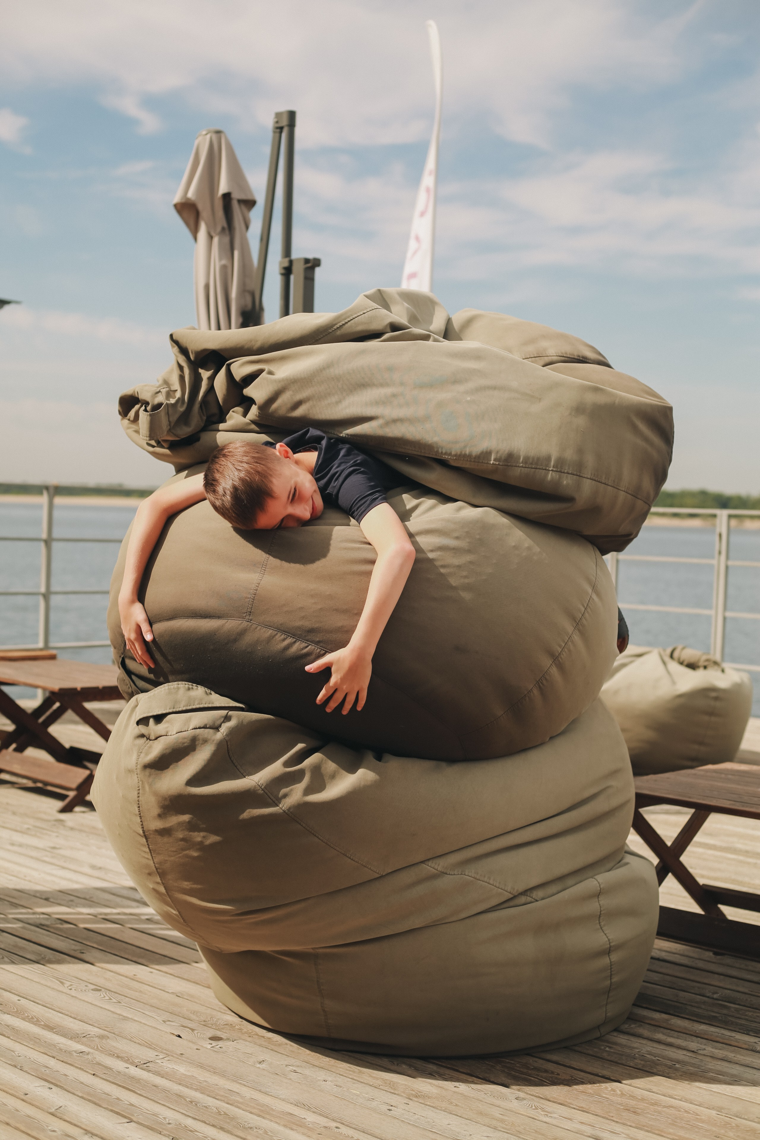 Семейный завтрак в Surf Camp. Детский фотограф, Волгоград