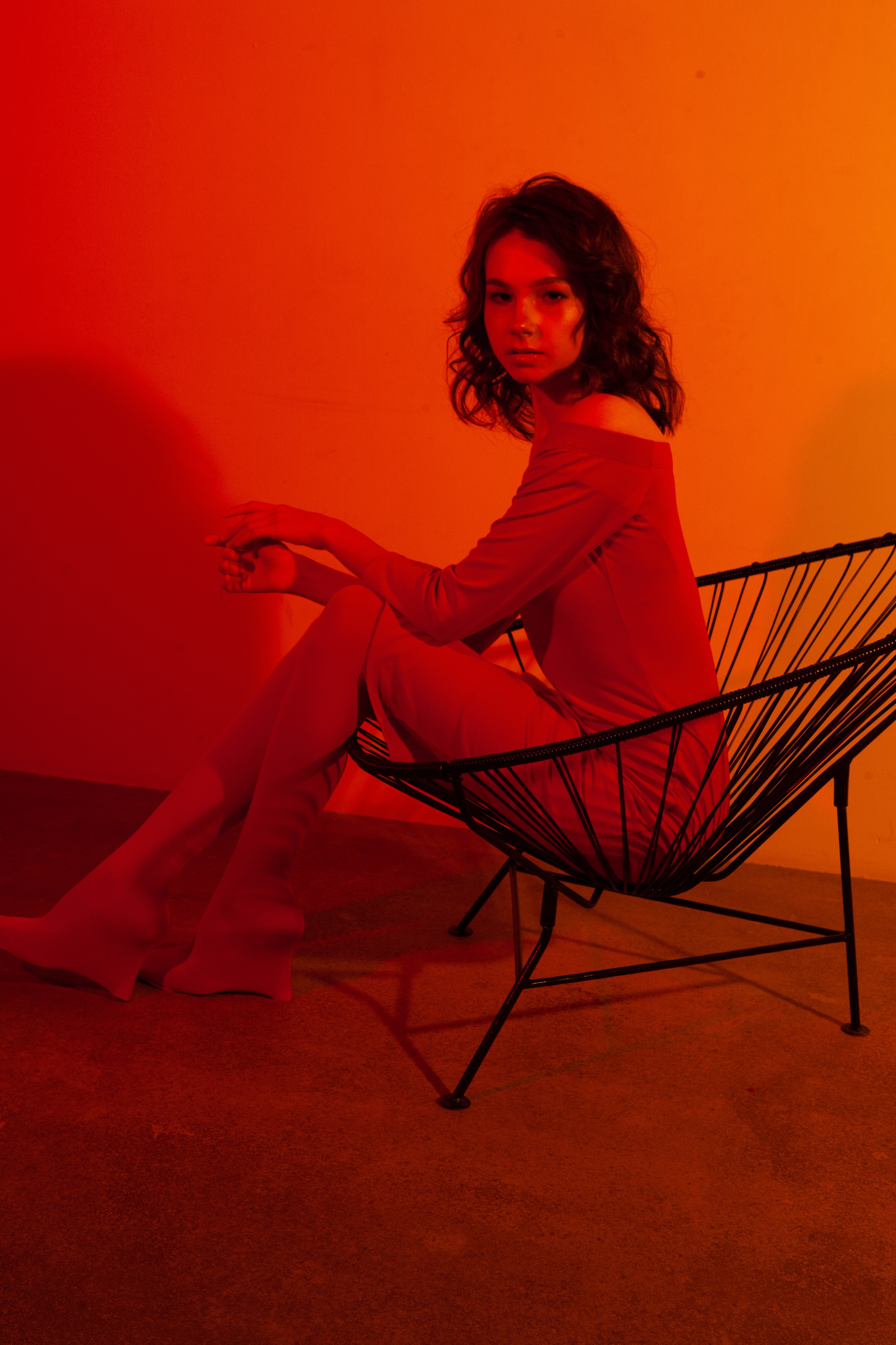 Лиза in red. Портретный фотограф в Иванове Ольга Гуральник