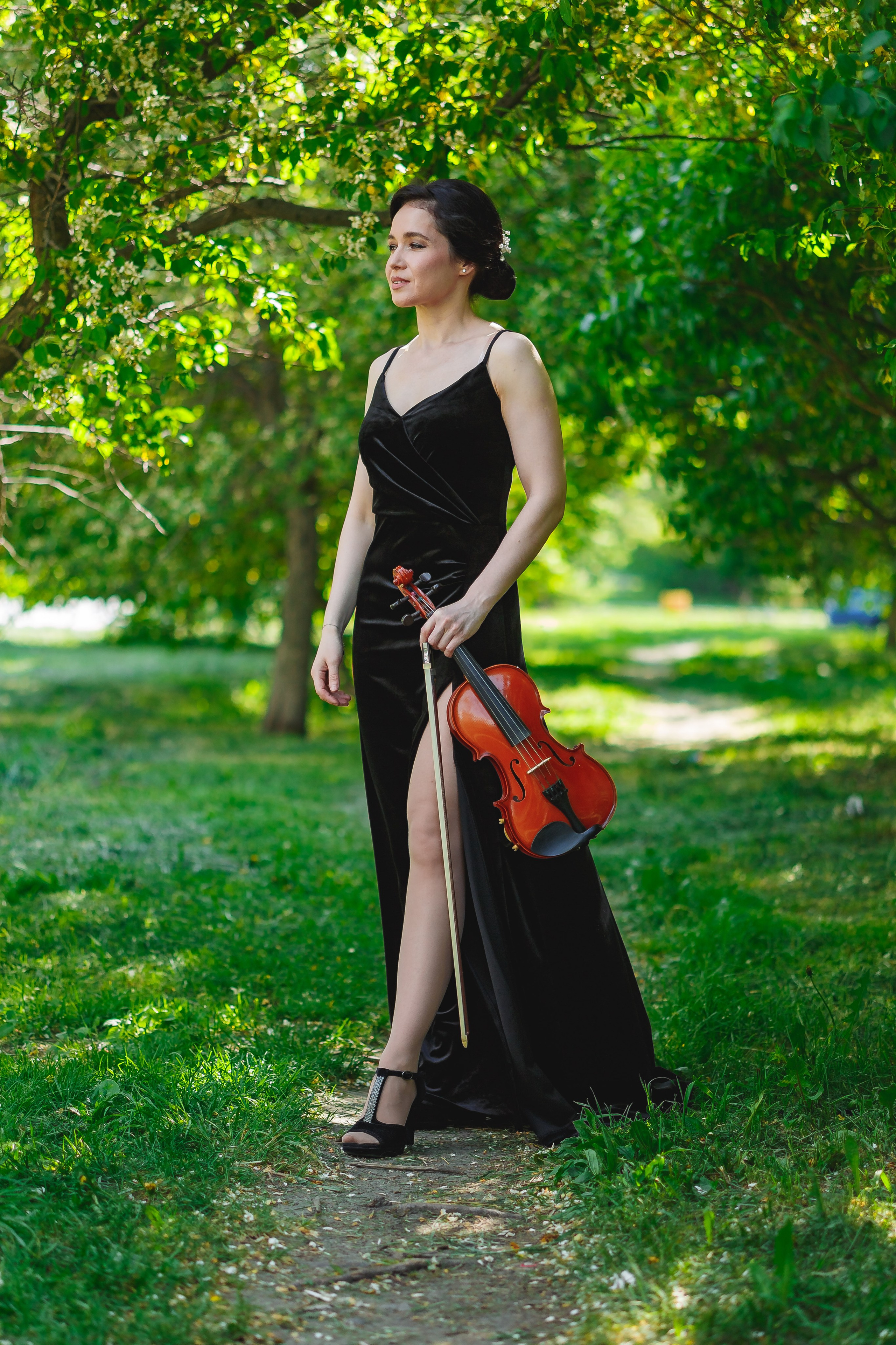 Скрипка и немножко томно; -). Семейный фотограф в Екатеринбурге