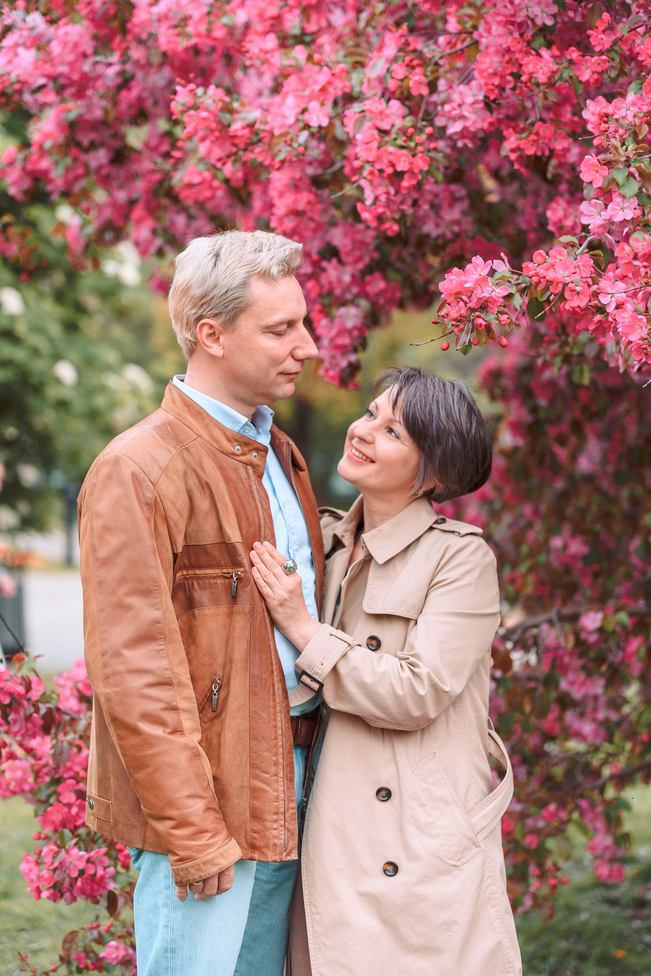Весенняя прогулка Виктора и Наталии. Свадебный и семейный фотограф в Москве Юлия Винник