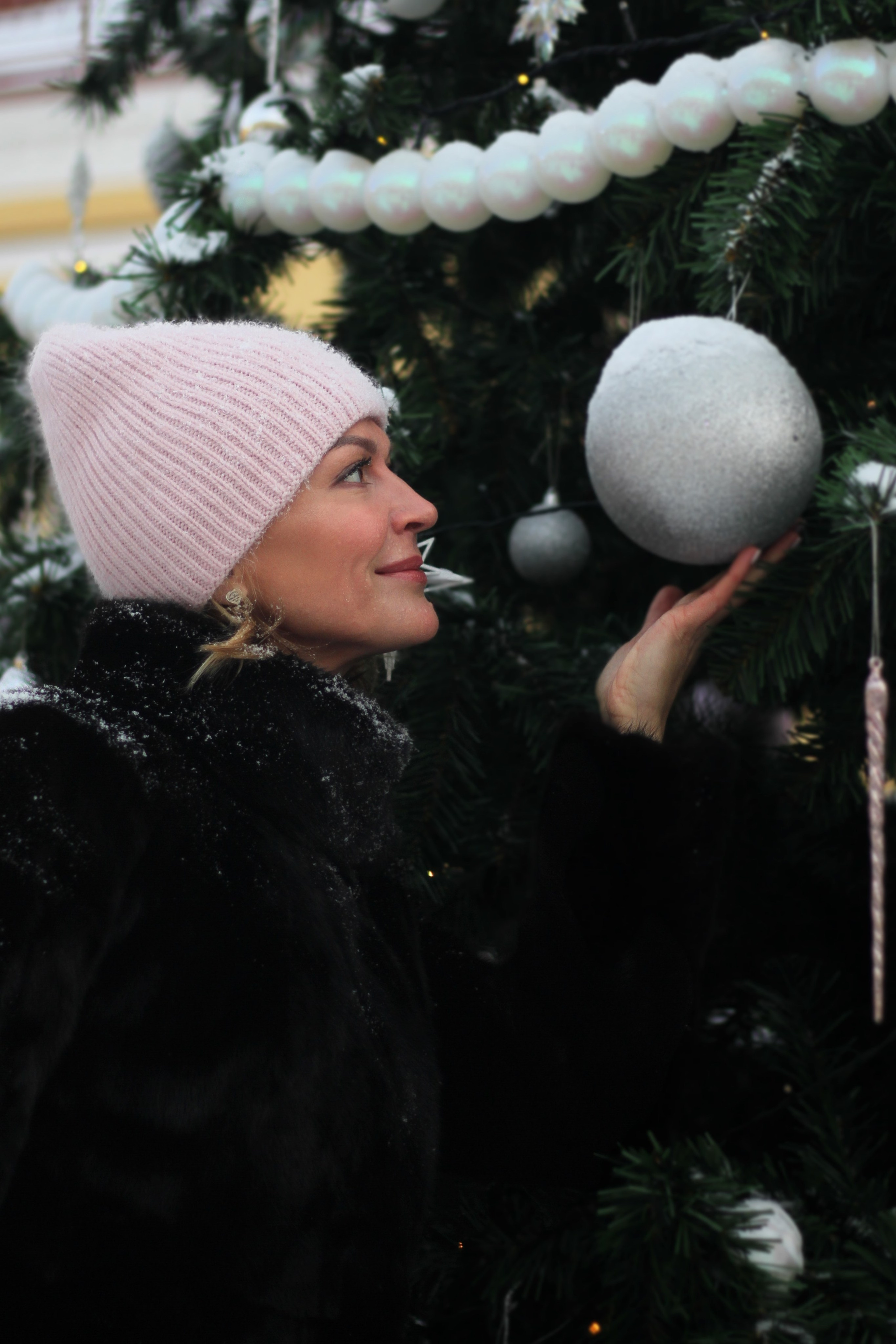 Зимняя фотосессия в Никольских Рядах. Позитивный контент-фотограф в Санкт-Петербурге Мария Устинова