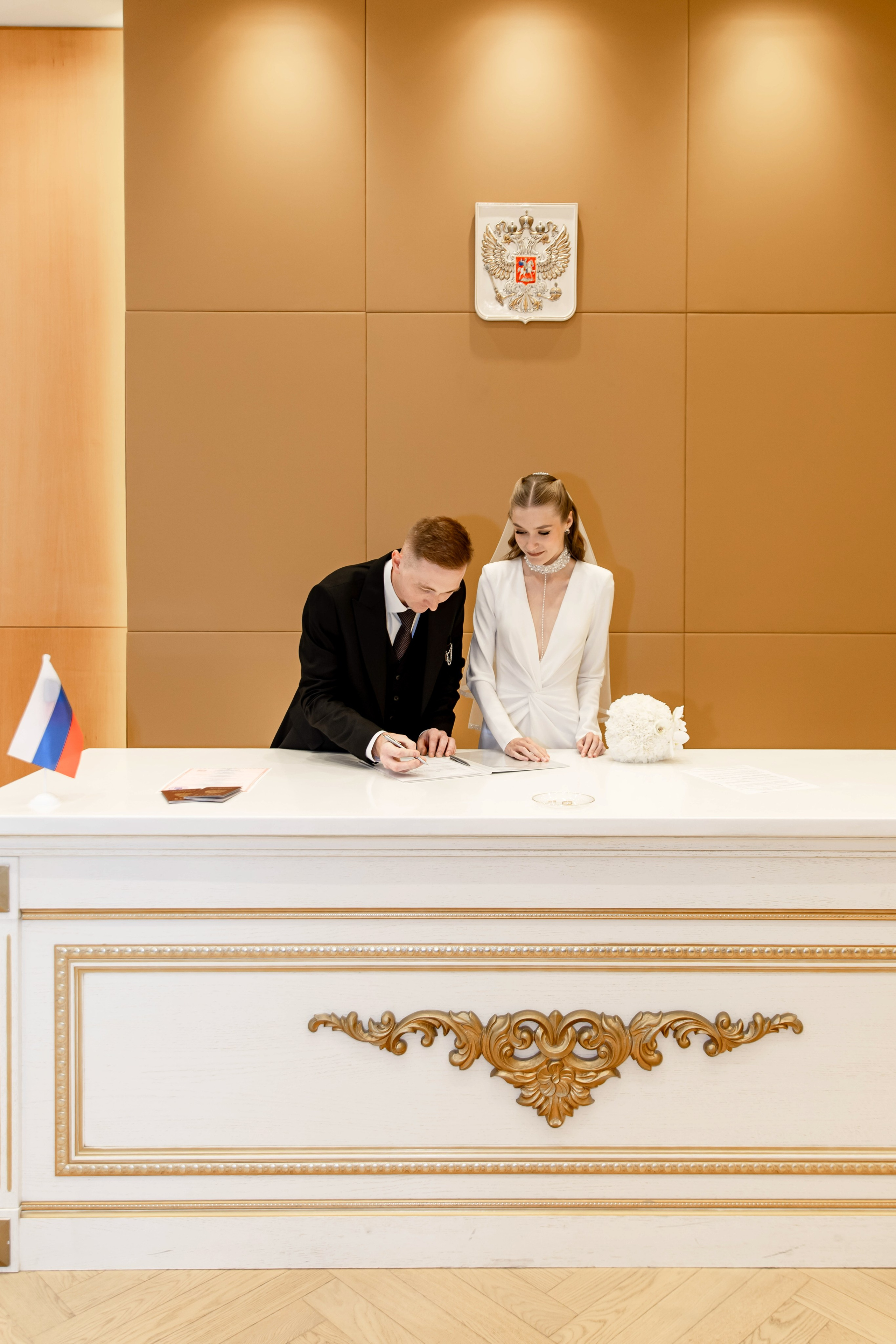 Выездная регистрация + Барвиха + банкет. Свадебный и семейный фотограф в Москве Диана Левченко