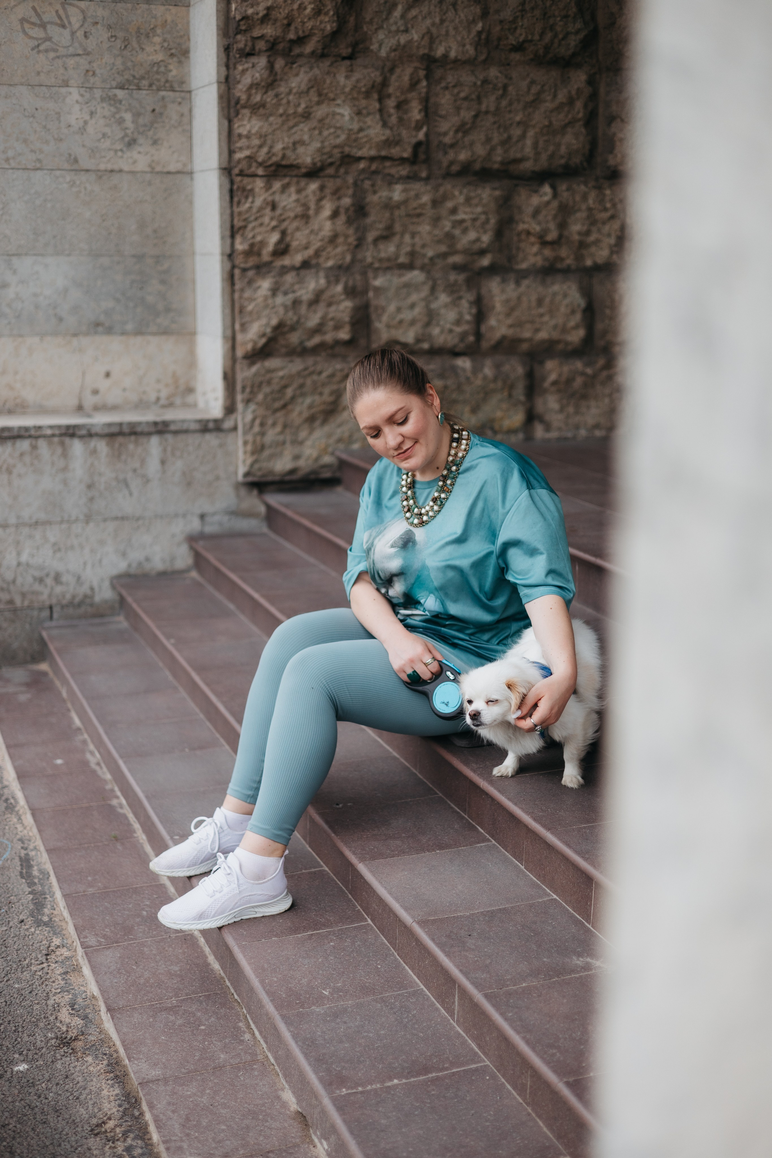 Александра и Айс. Фотограф животных Евгения Верцинская