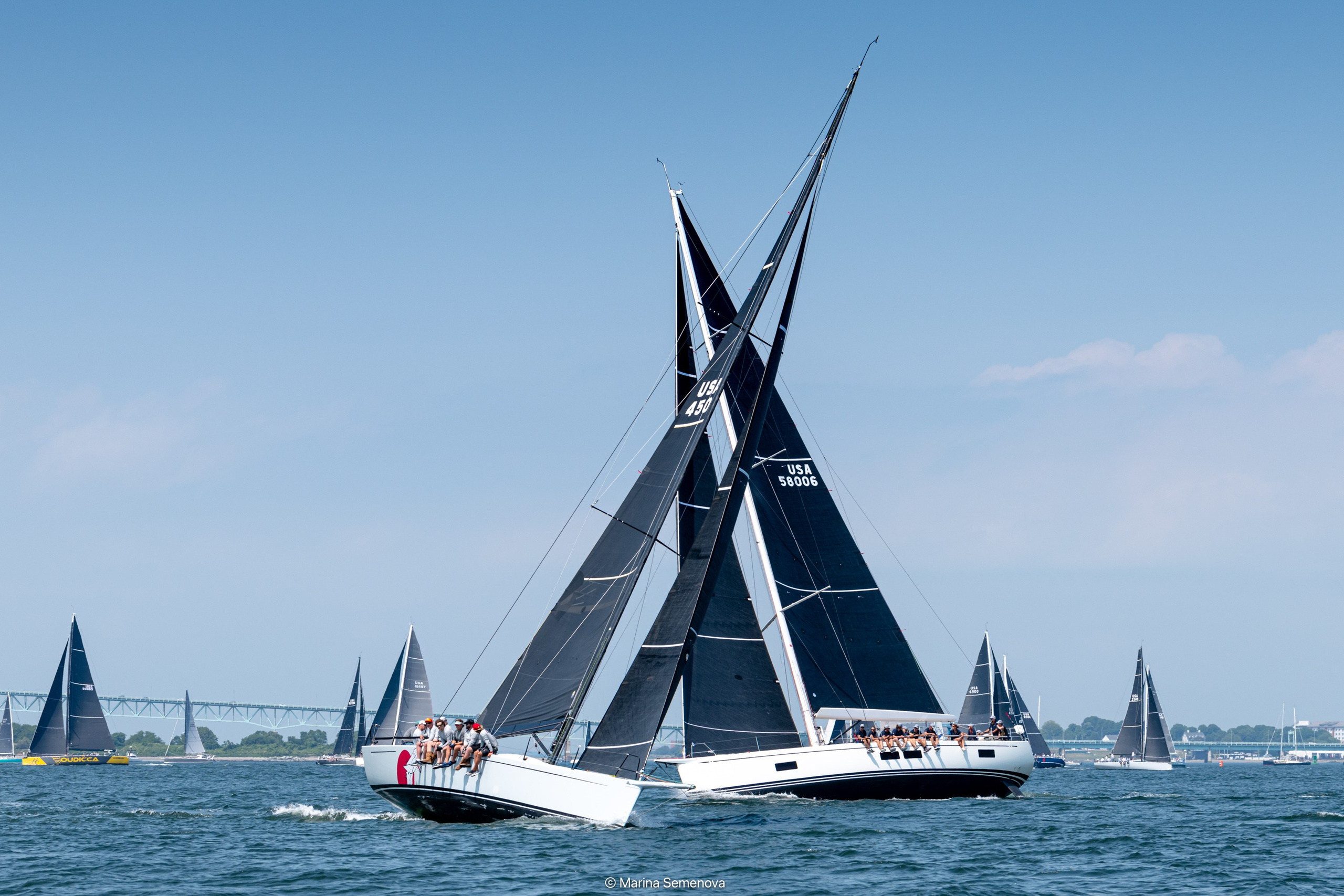 The lates shoot. Sailing Photographer Marina Semenova