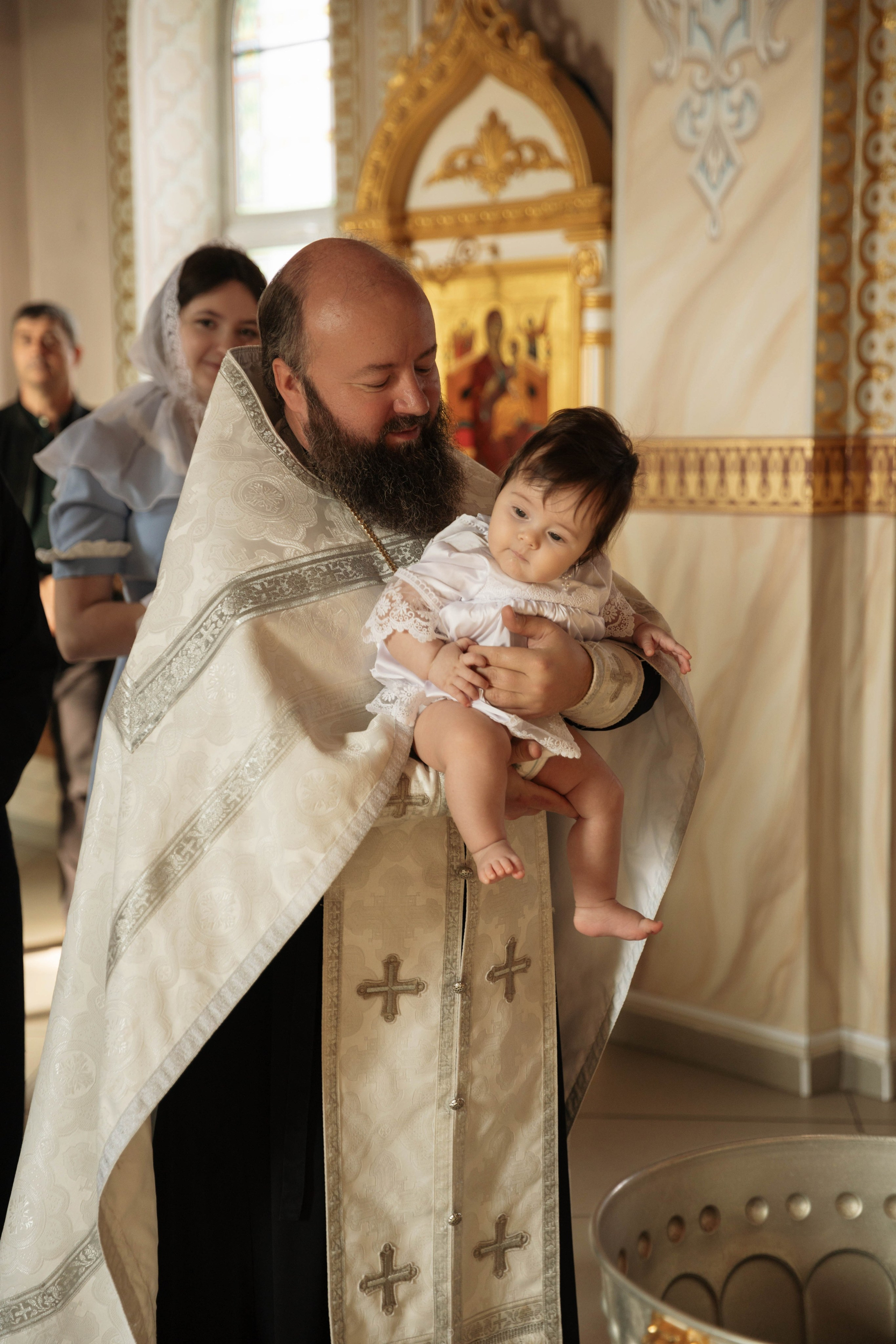 Таинство Крещения Есении. Фотограф Сальск Катерина