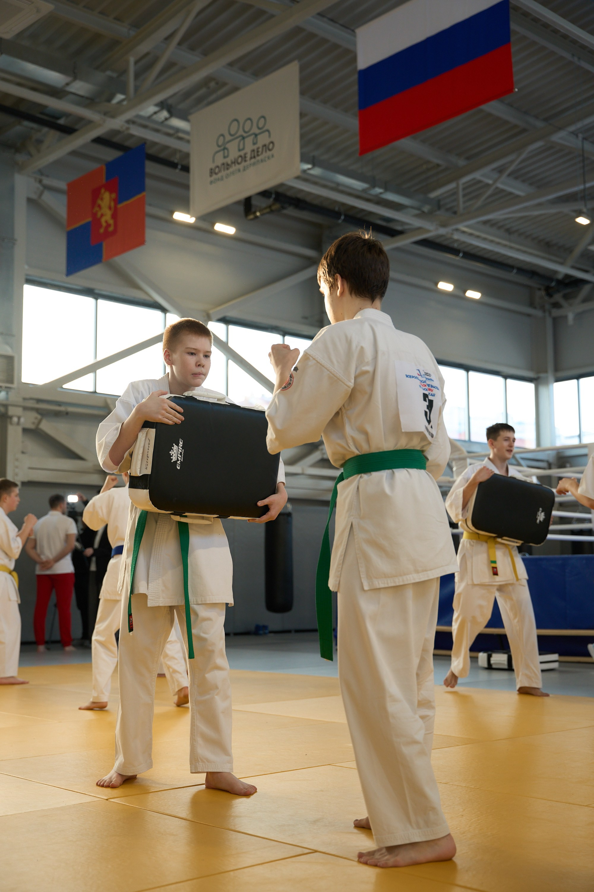 Открытие центров спортивных единоборств «Сокол» Красноярск/Дивногорск. Александр Сазонов Красноярск