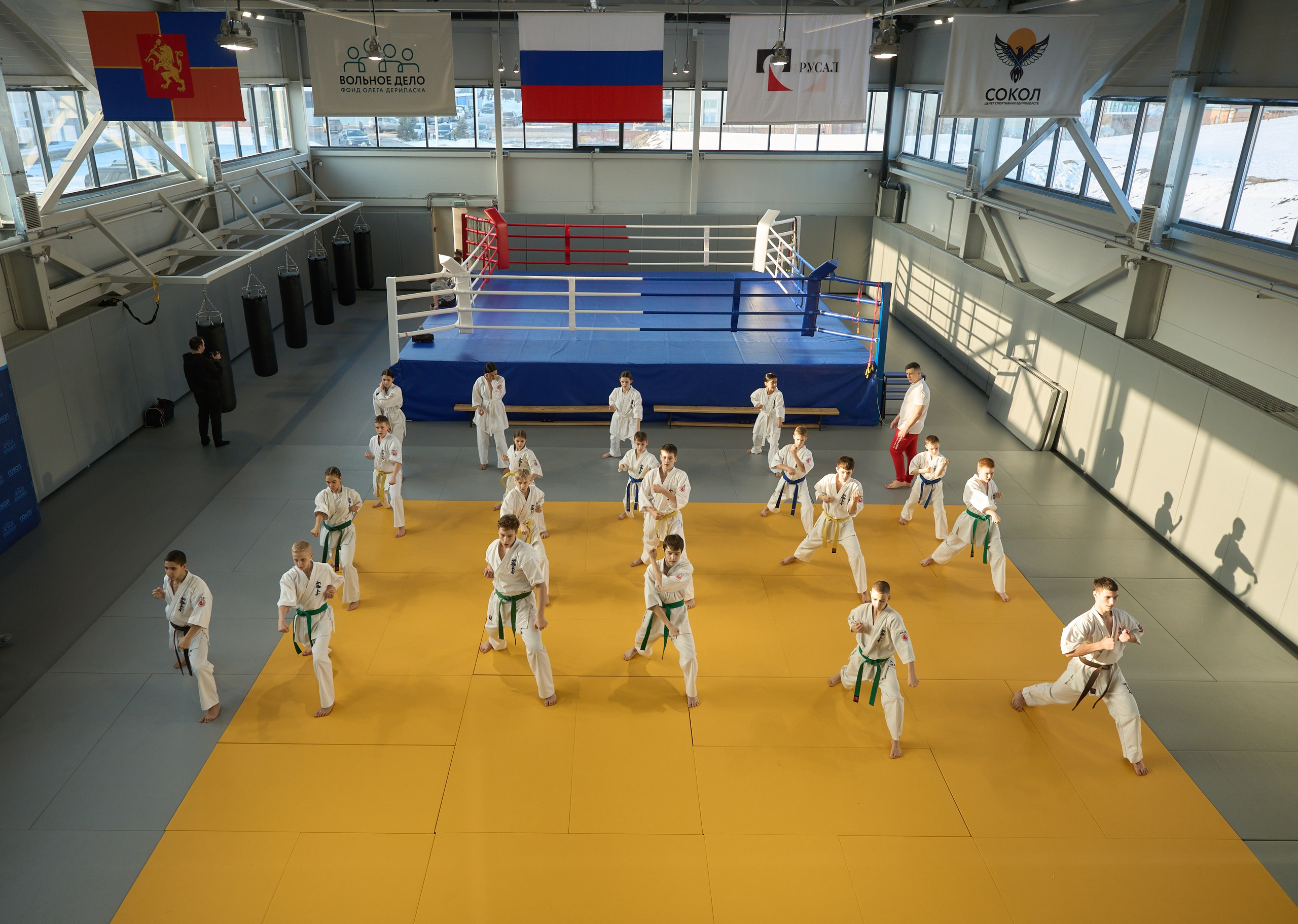 Открытие центров спортивных единоборств «Сокол» Красноярск/Дивногорск. Александр Сазонов Красноярск