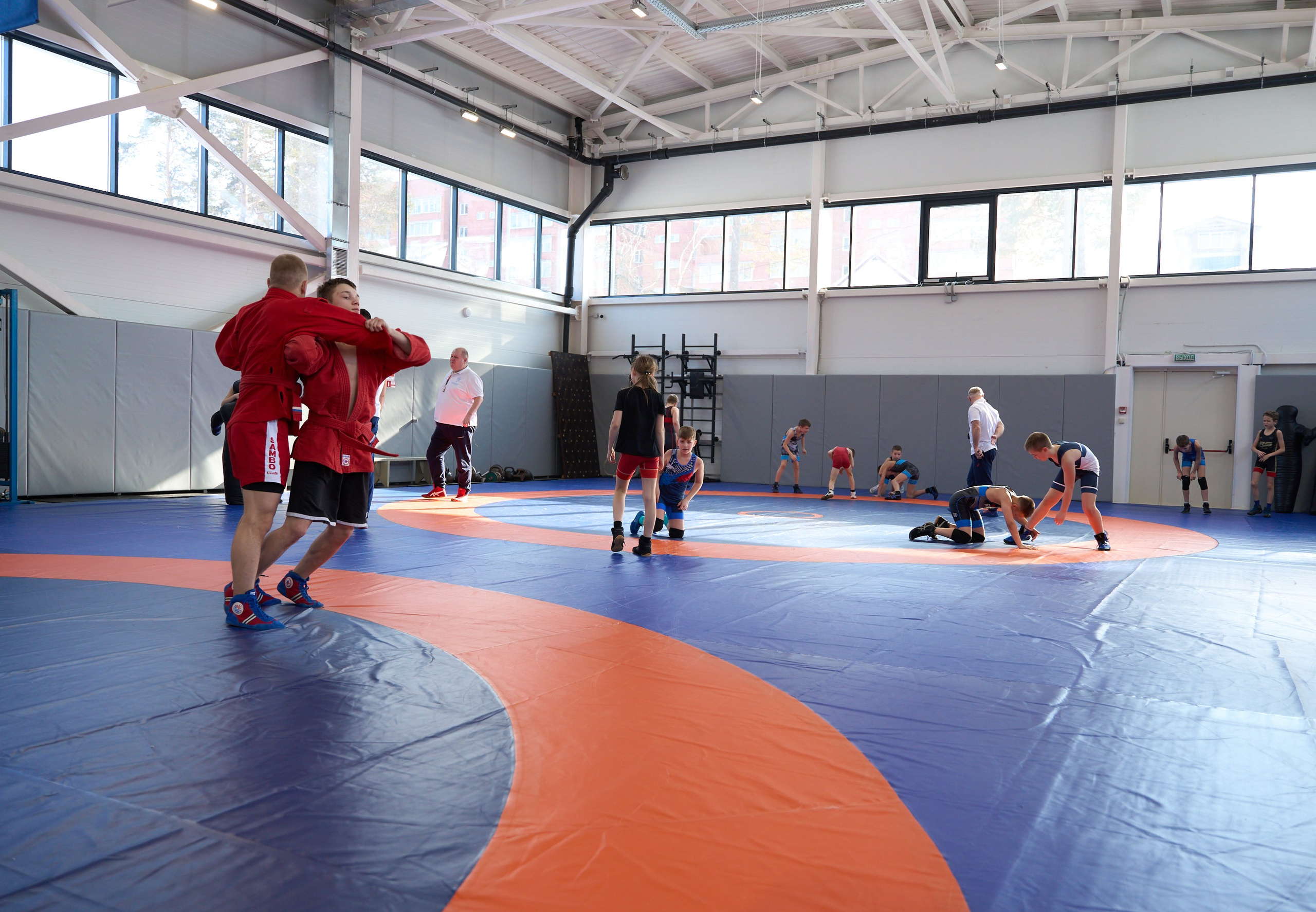 Открытие центров спортивных единоборств «Сокол» Красноярск/Дивногорск. Александр Сазонов Красноярск