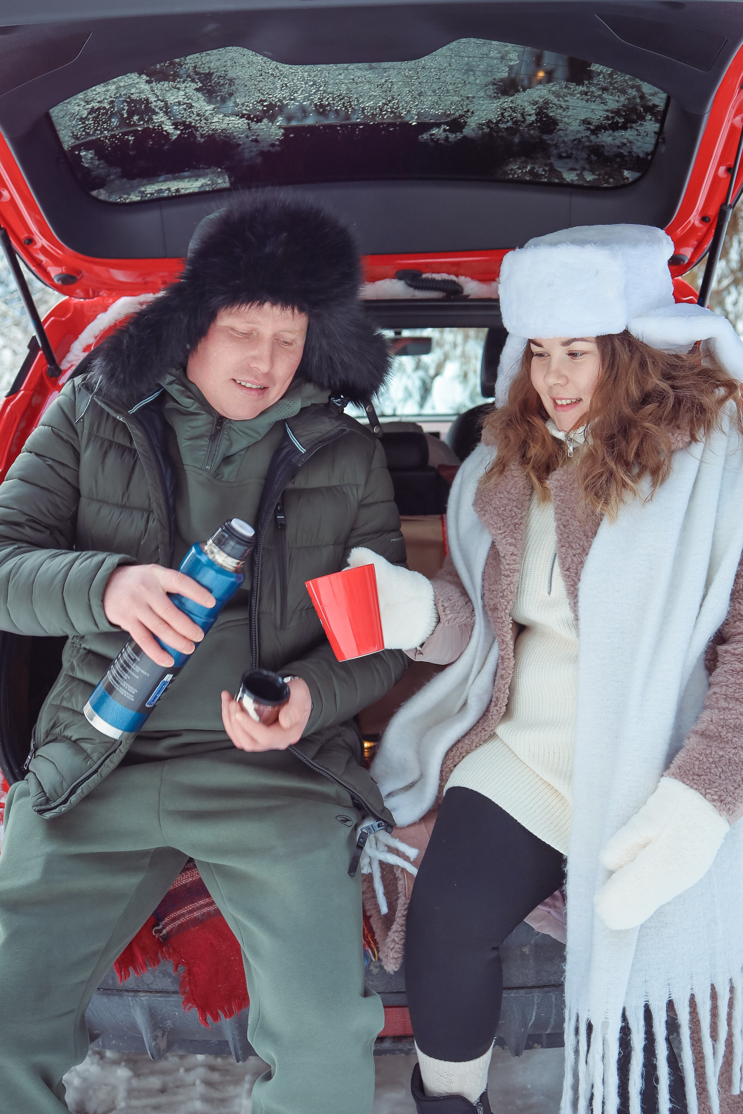 Зимний лес! Съемка для семьи Ирины!. Фотограф Нина Пашина — Пермь