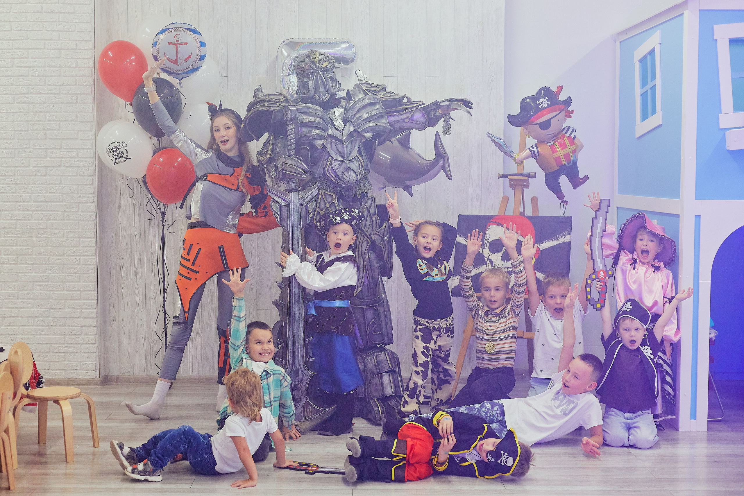 День Рождение Степана 5 лет, съёмка 3 часовой программы. Семейный и детский фотограф в Ярославле Юлия Галашина