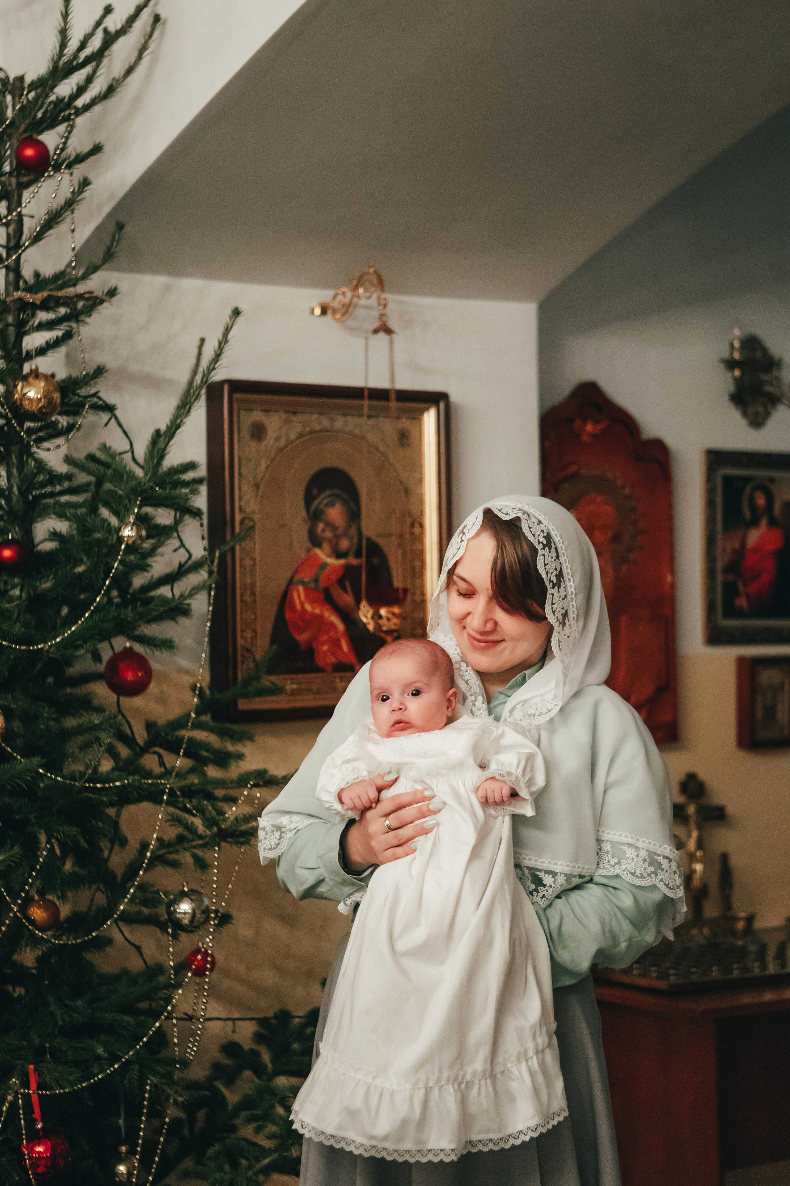 Крестины Лукерьи. Семейный и детский фотограф в г. Новосибирске Макеева Анастасия