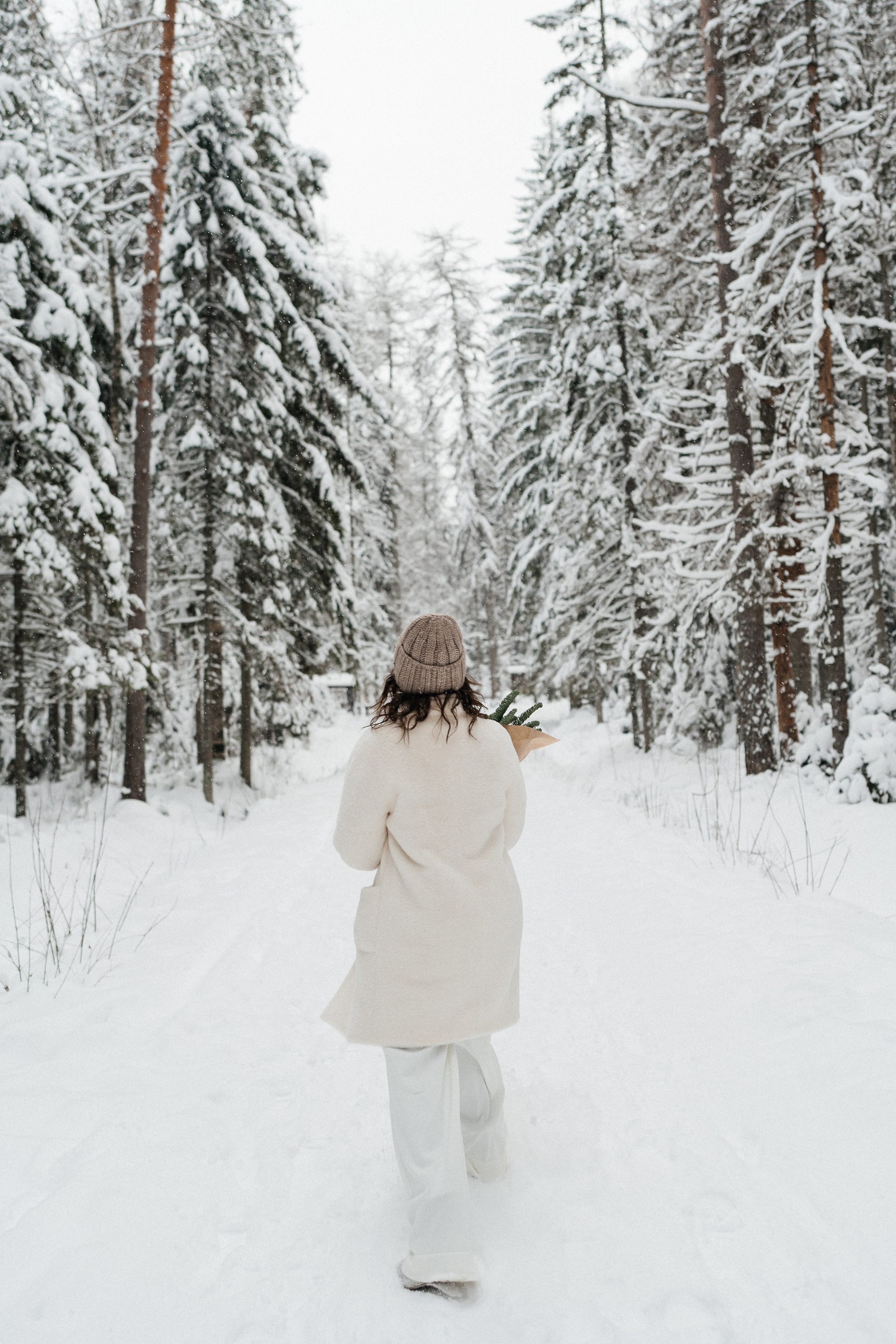 Катя в Линдуловской роще. Семейный фотограф в Санкт-Петербурге Виталия Белова