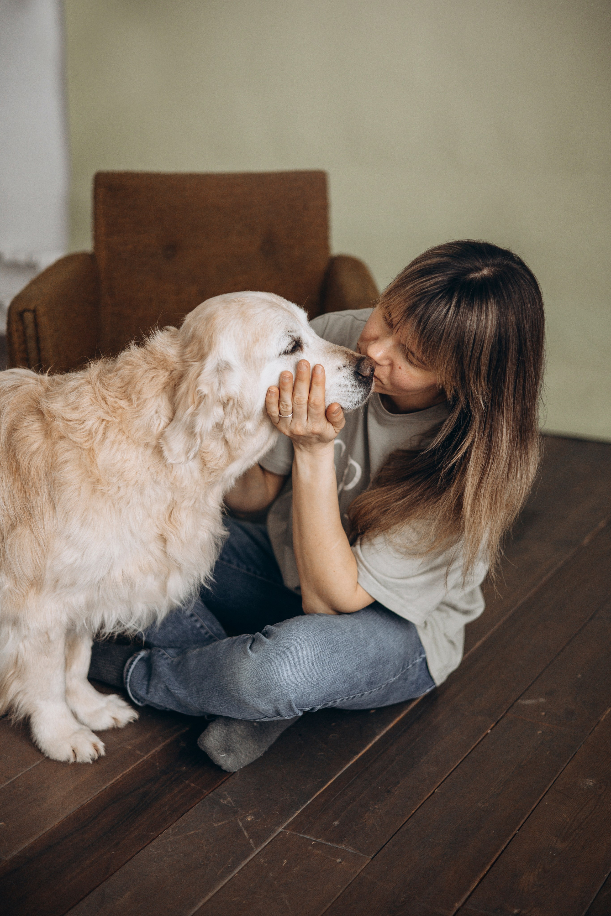 Ирина и Луна. Фотограф — Анималист | Санкт-Петербург