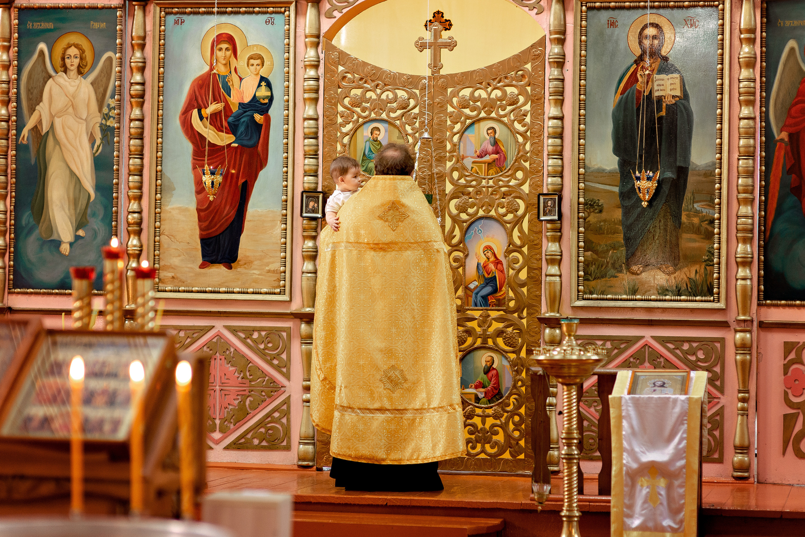 Фотосъемка крещения Красногвардейское, Ставрополь. Фотограф Красногвардейское Ставропольский край Белякевич Елена