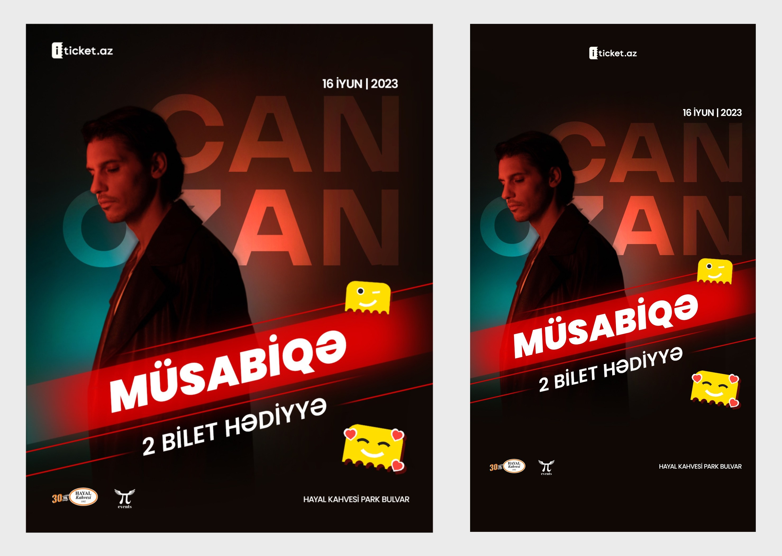 Iticket.az. Design, illustration and painting