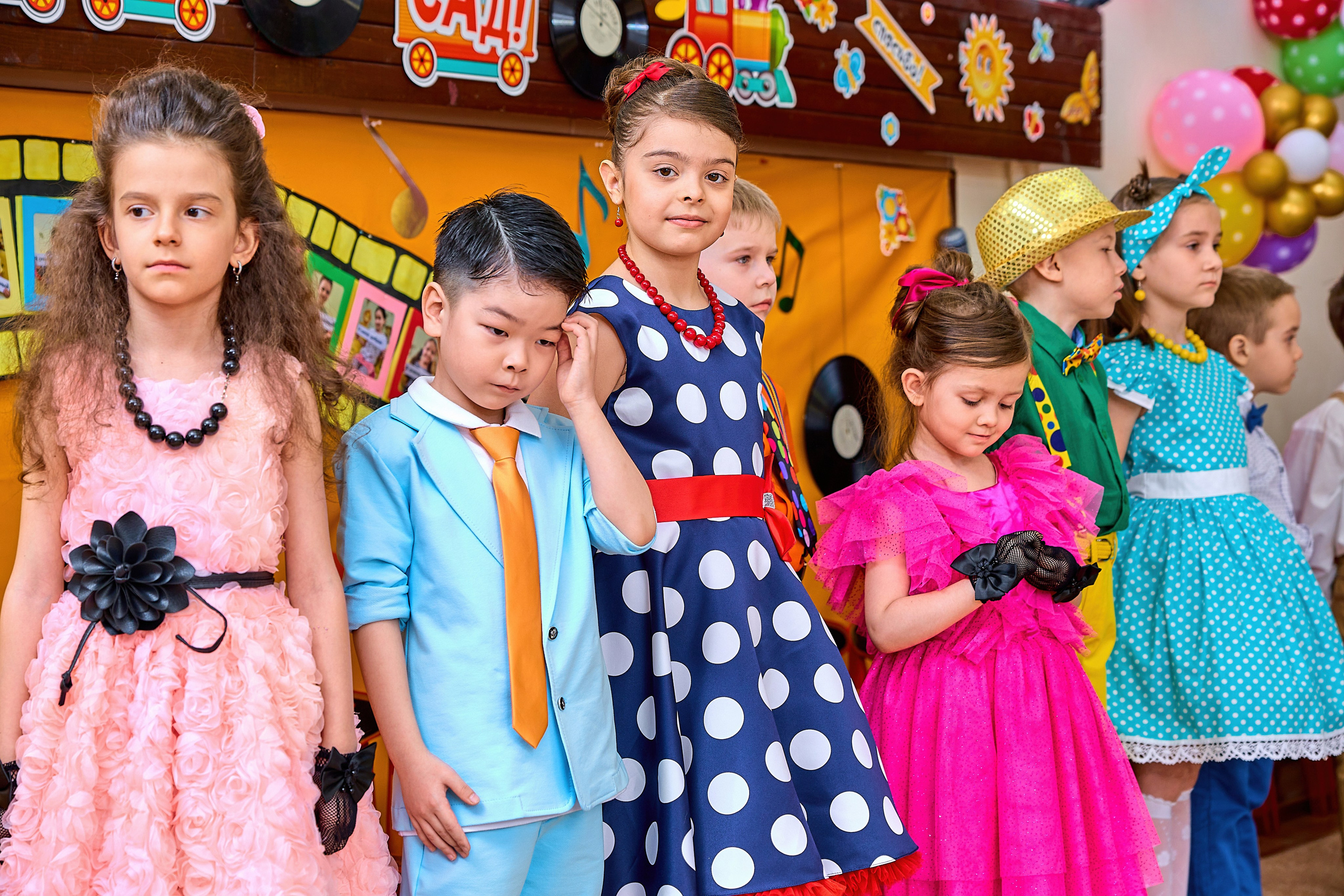 Фотосъёмка выпускного утренника в детском саду. Выпускные альбомы в Москве фотограф Алина Пащук