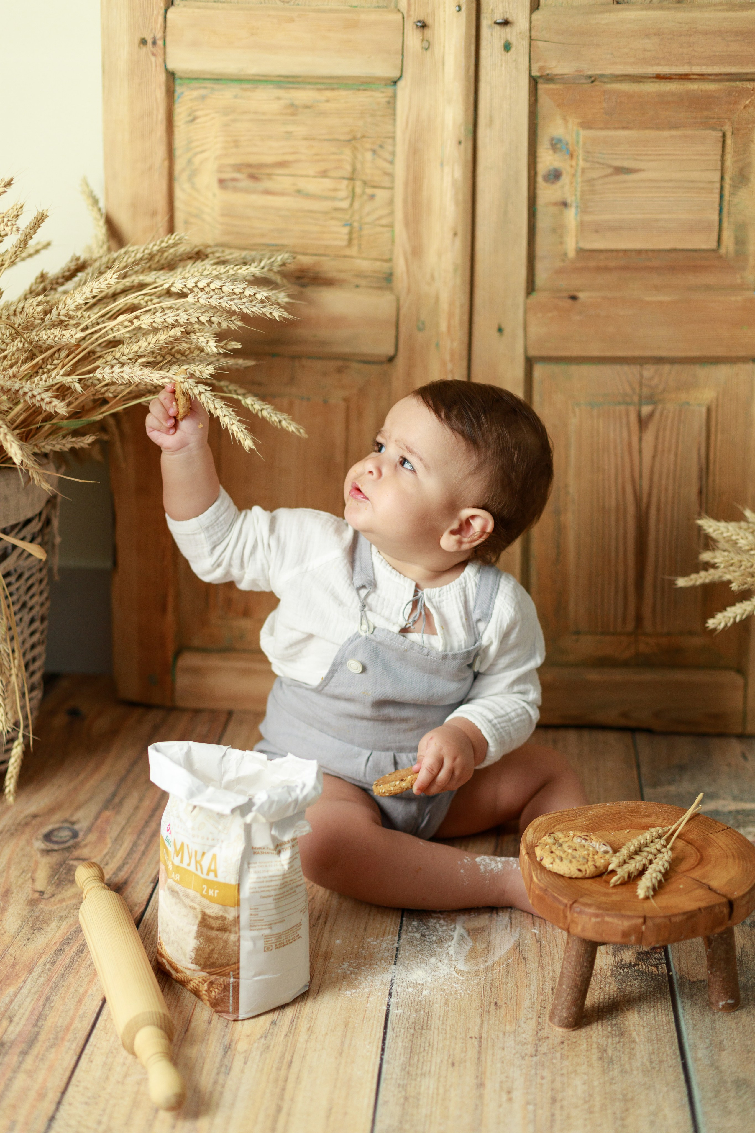 Фотосессия годика в Краснодаре. Детский и семейный фотограф в Краснодаре Альбина Морозова