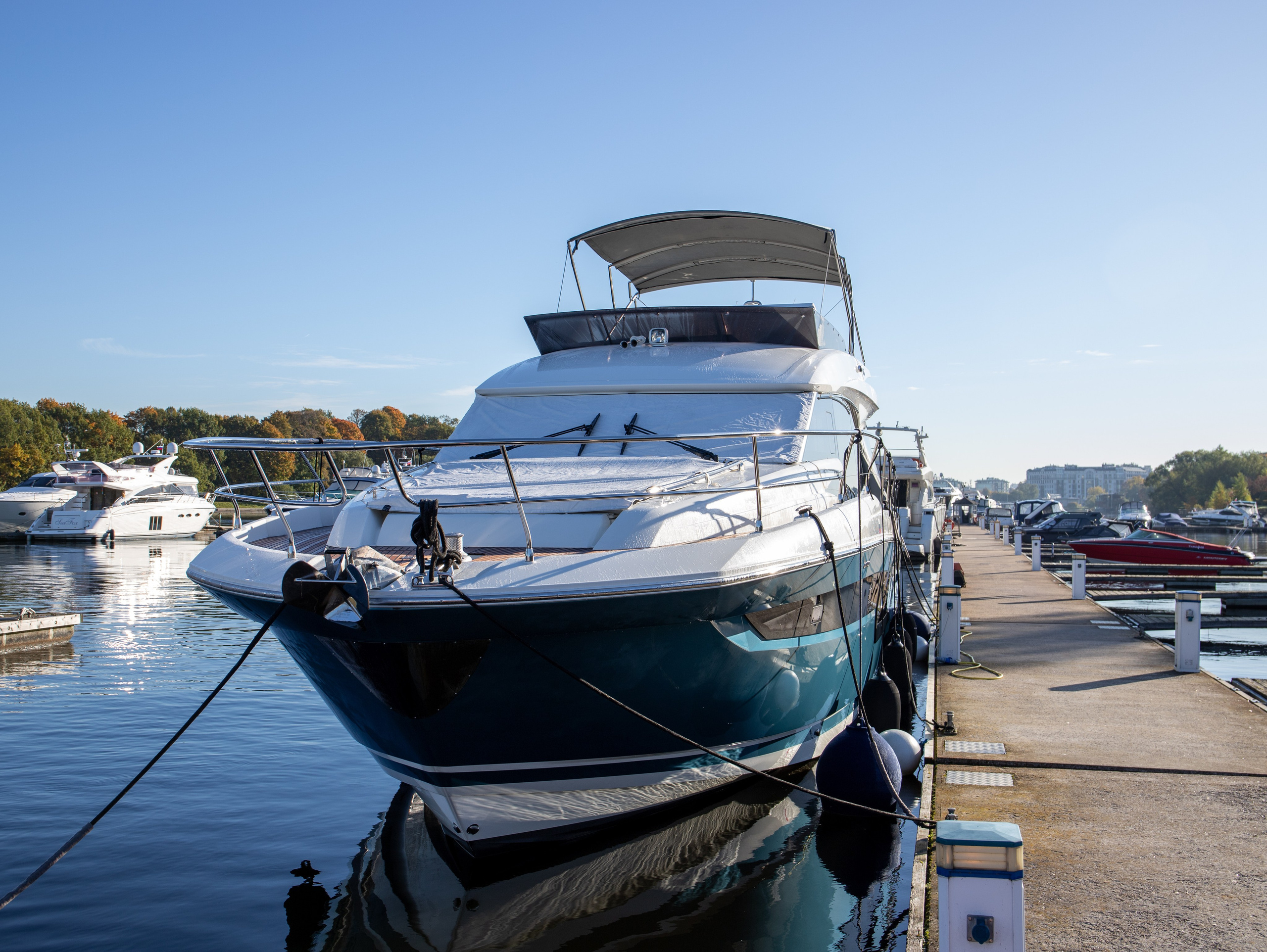 Съемка яхты. Свадебный и семейный фотограф в Москве Мила Широких