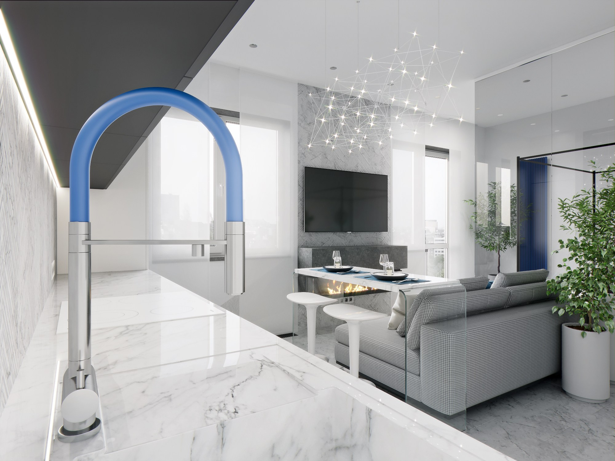 Квартира для молодой девушки. Персональный фотограф Москва