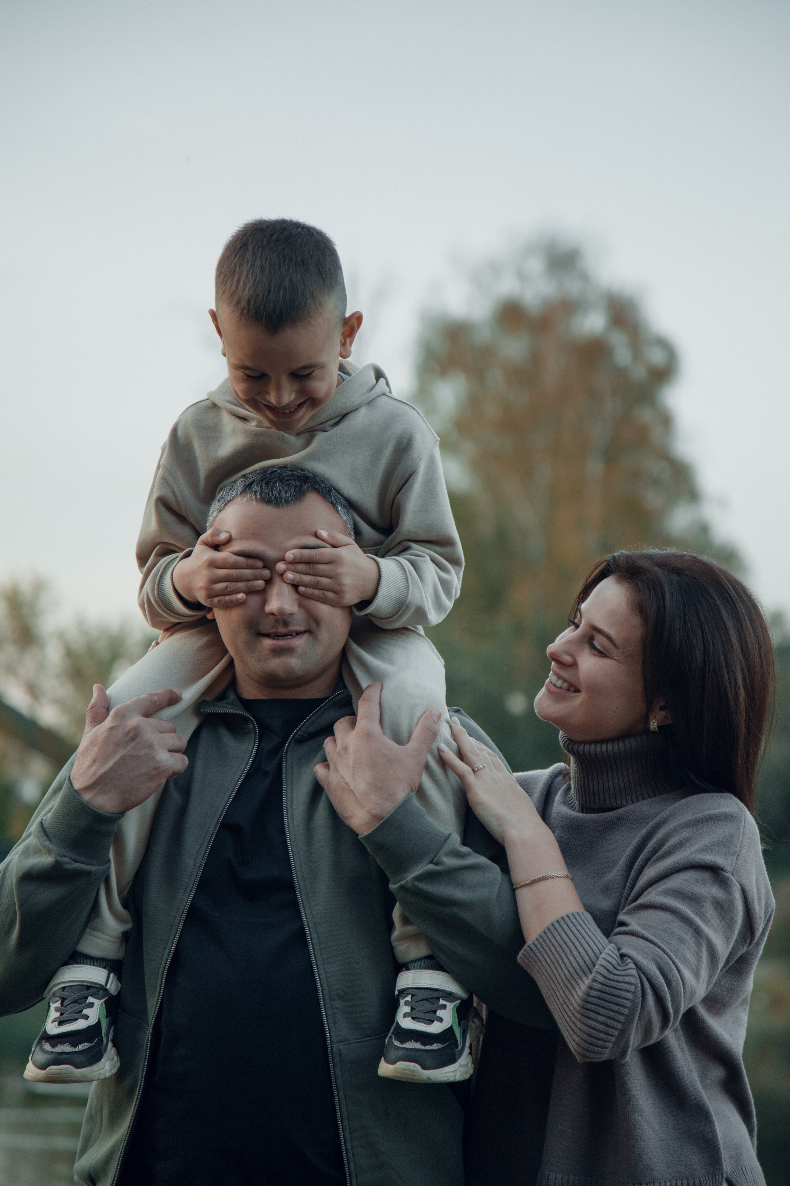 Наталья с семьей